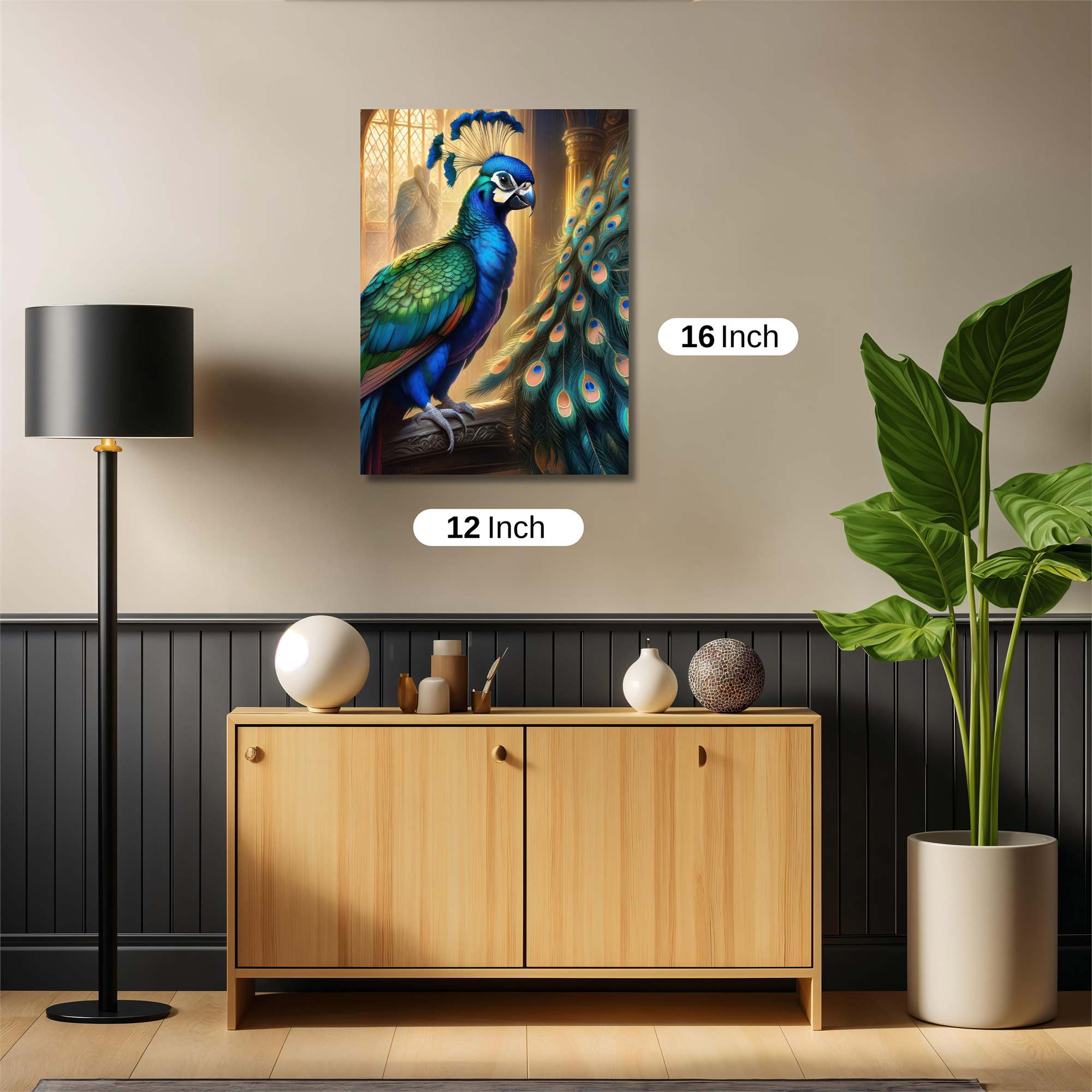 Peacock Regal Safe Wall Magnetic / M