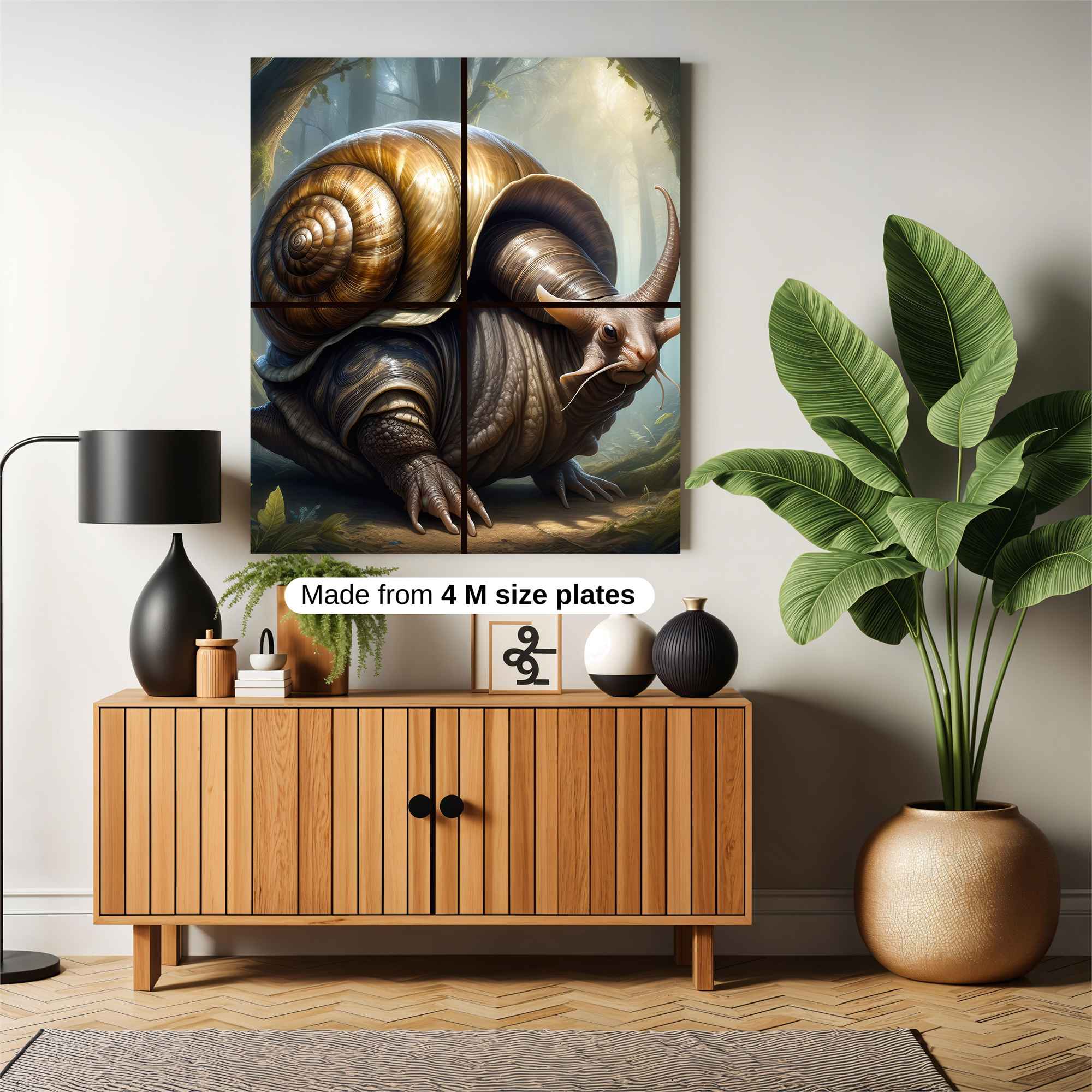 Snail Warrior Safe Wall Magnetic / M