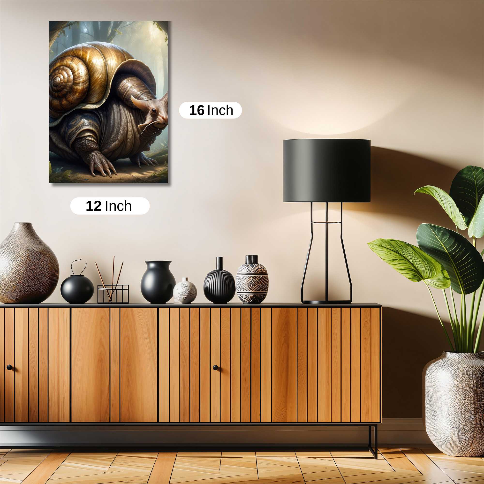 Snail Warrior Safe Wall Magnetic / M