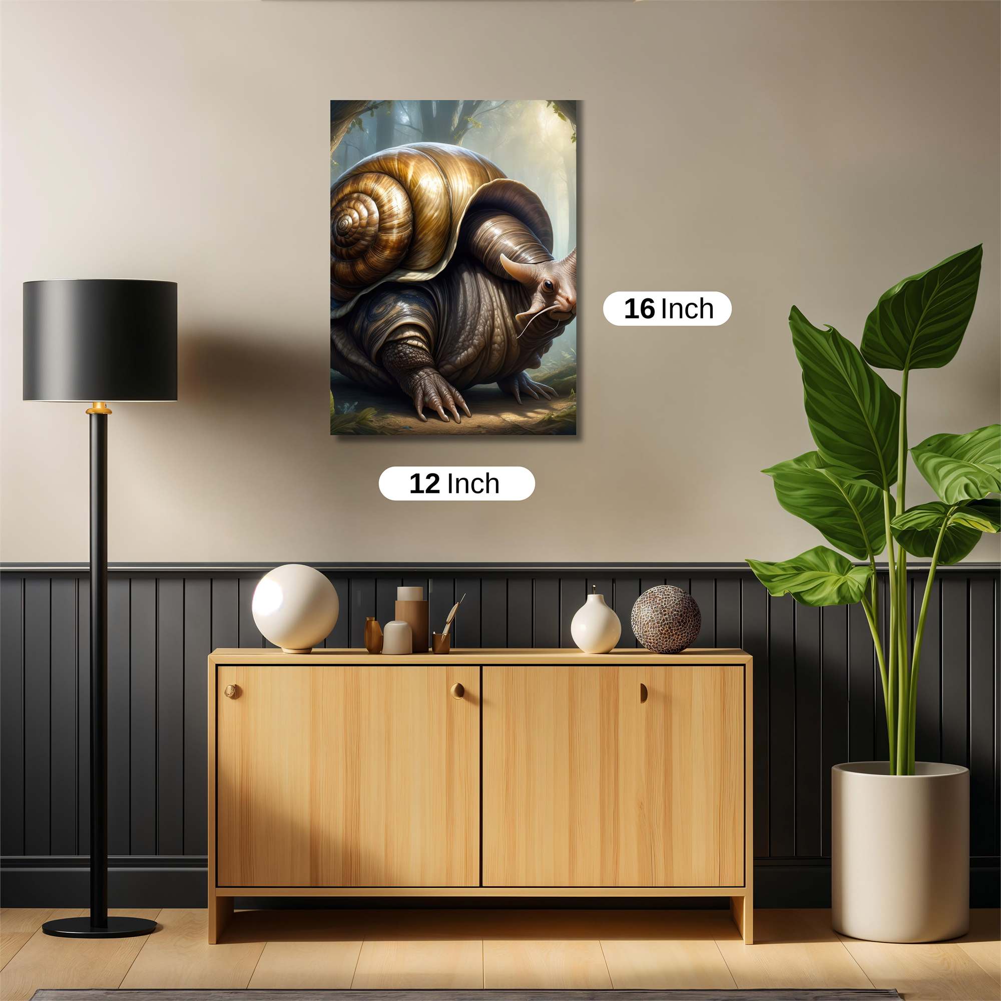 Snail Warrior Safe Wall Magnetic / M