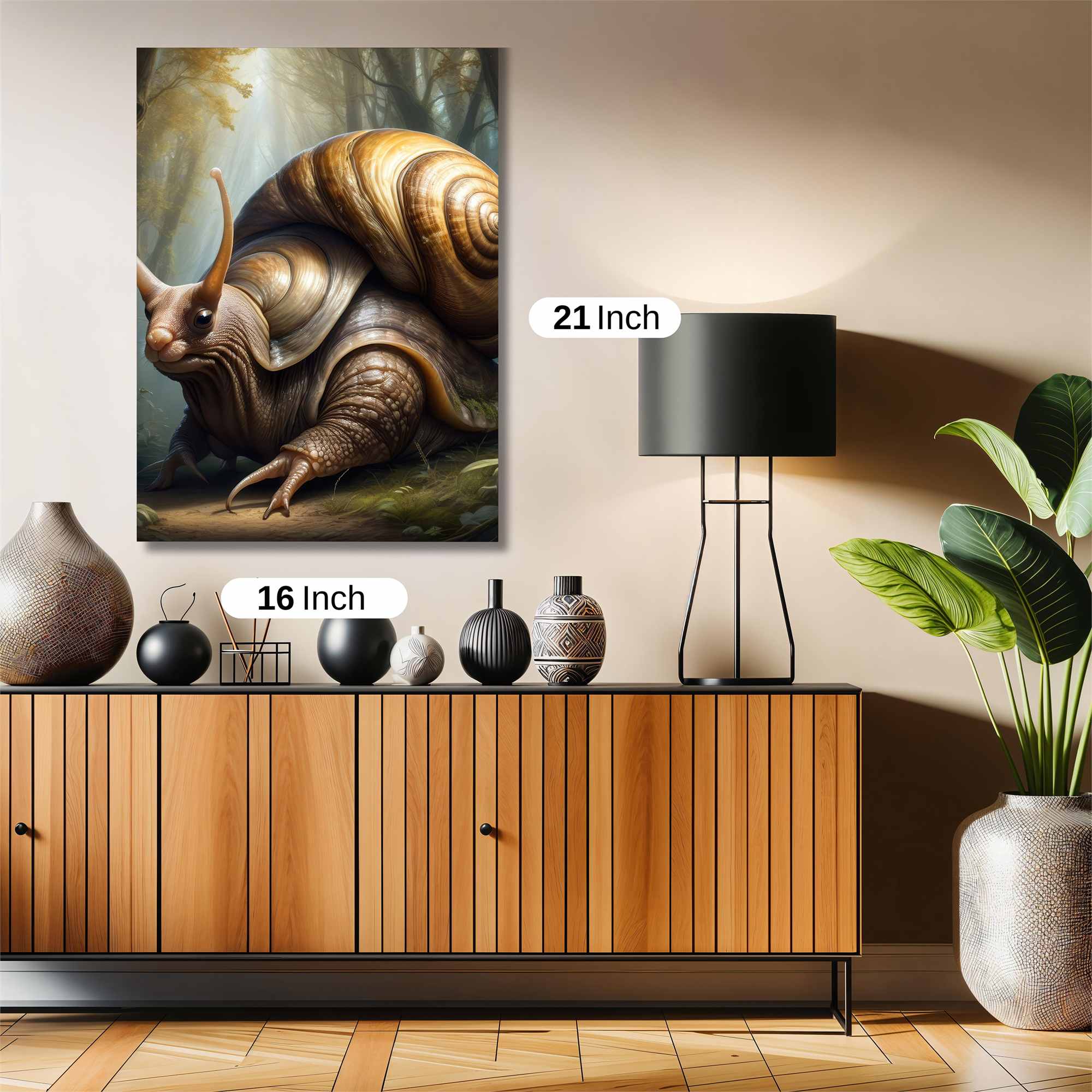Snail Serenity Safe Wall Magnetic / M