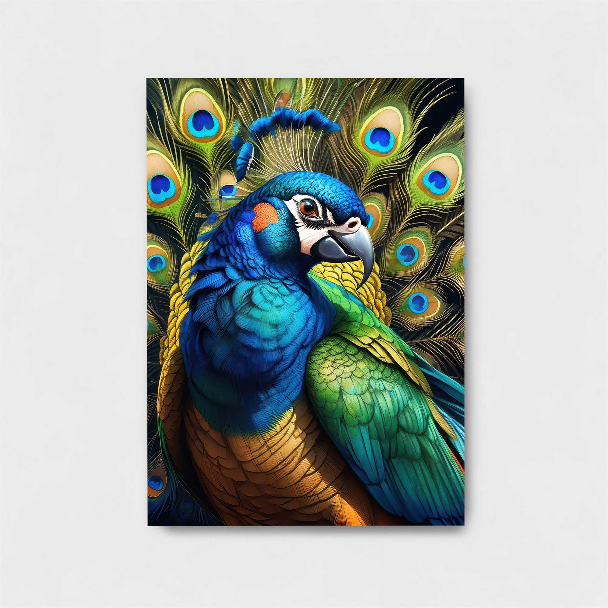 Peacock Radiance Safe Wall Magnetic / M