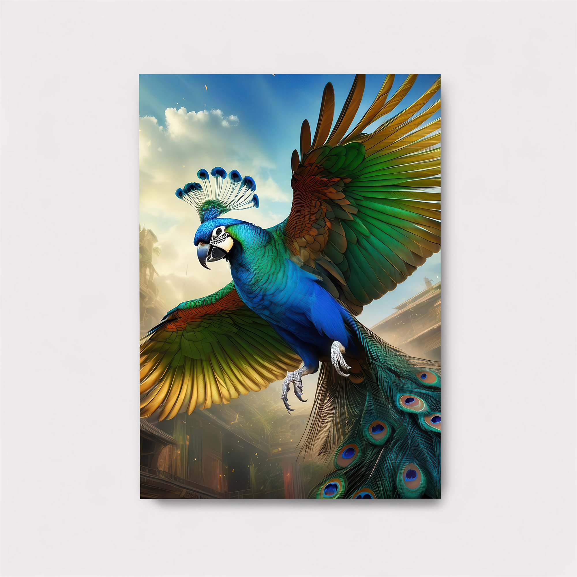 Peacock Majesty Safe Wall Magnetic / M