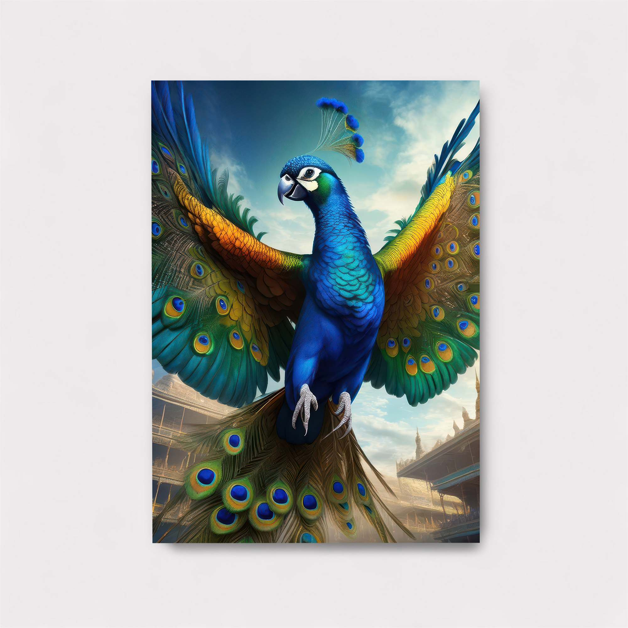 Peacock Majesty Safe Wall Magnetic / M