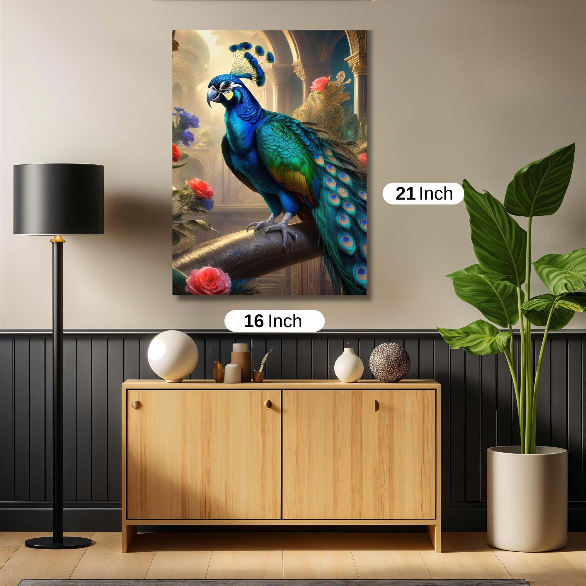 Peacock Majestic Safe Wall Magnetic / M