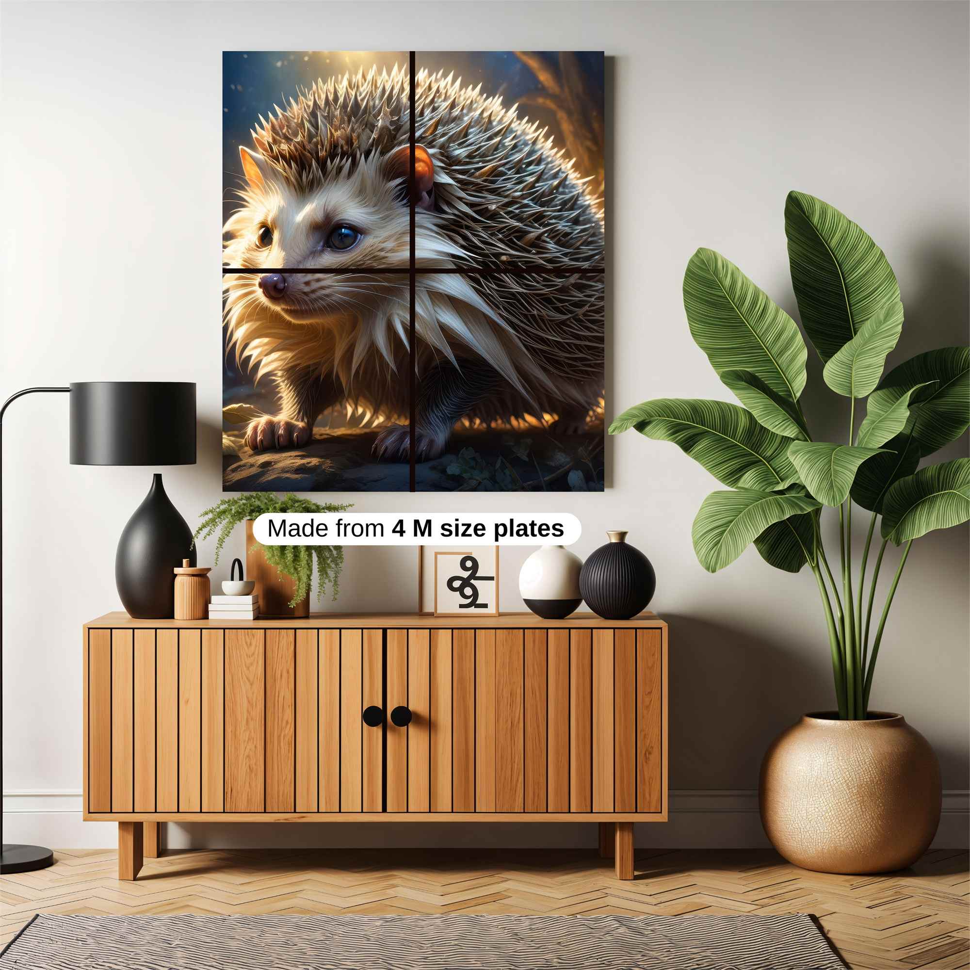 Hedgehog Radiance Safe Wall Magnetic / M