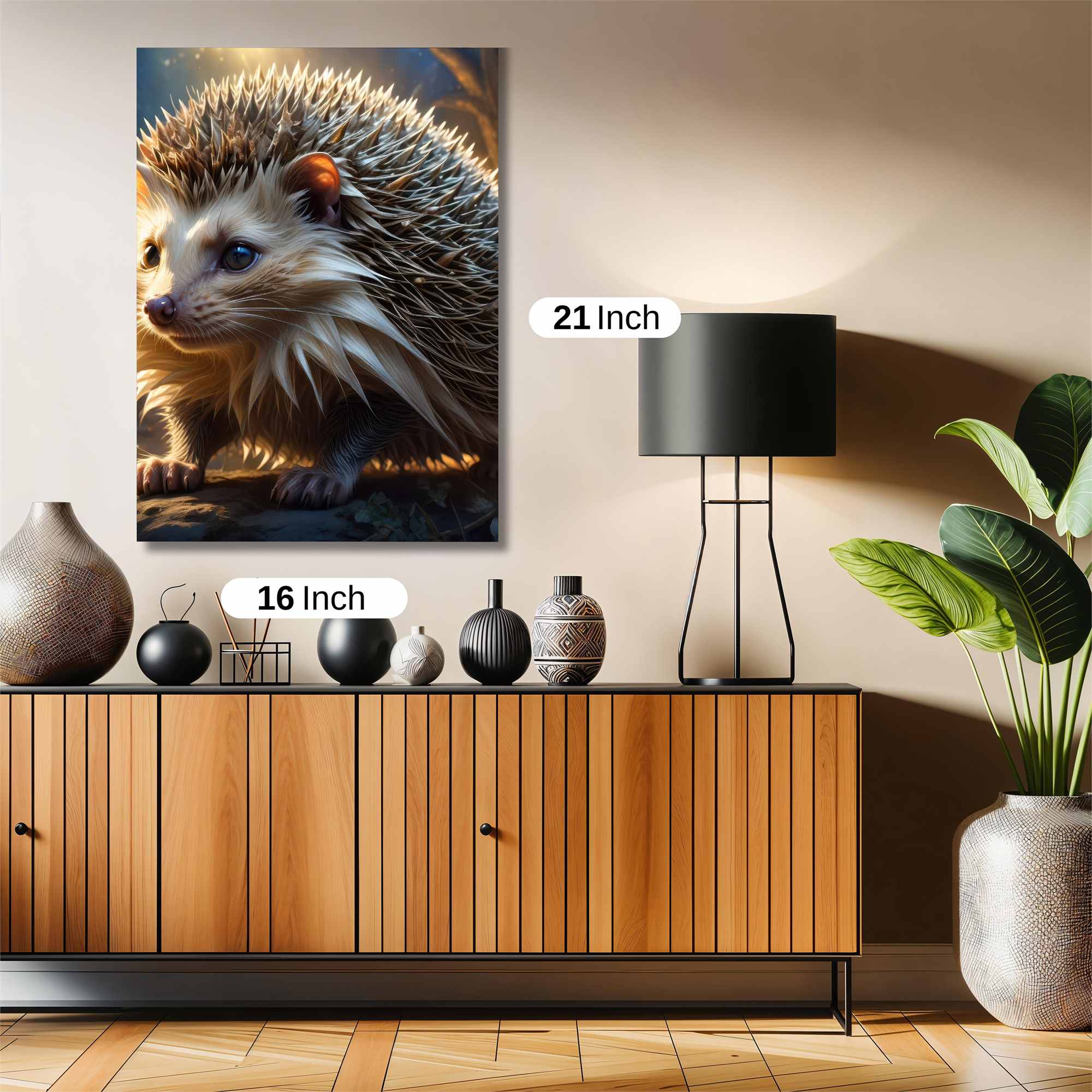 Hedgehog Radiance Safe Wall Magnetic / M