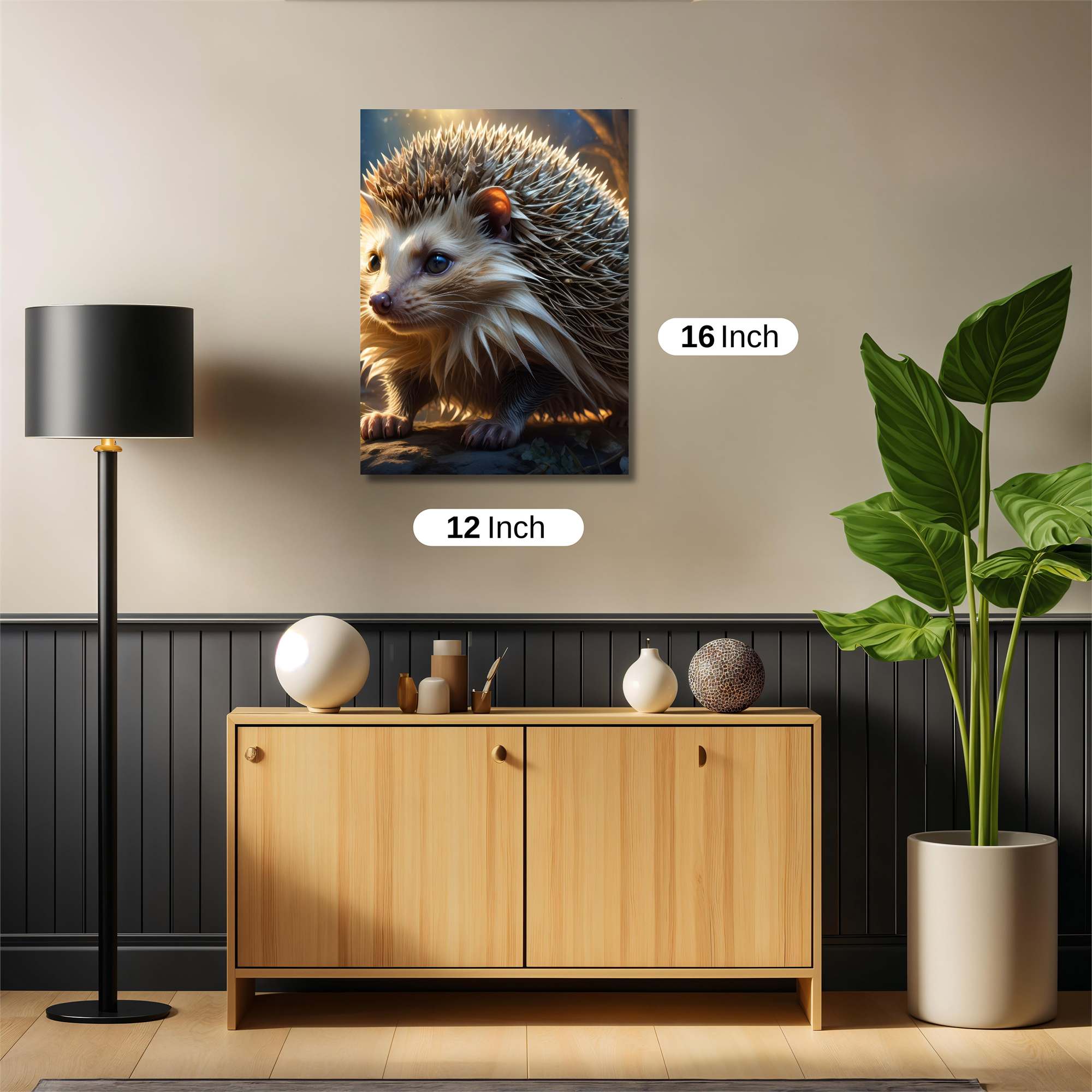 Hedgehog Radiance Safe Wall Magnetic / M