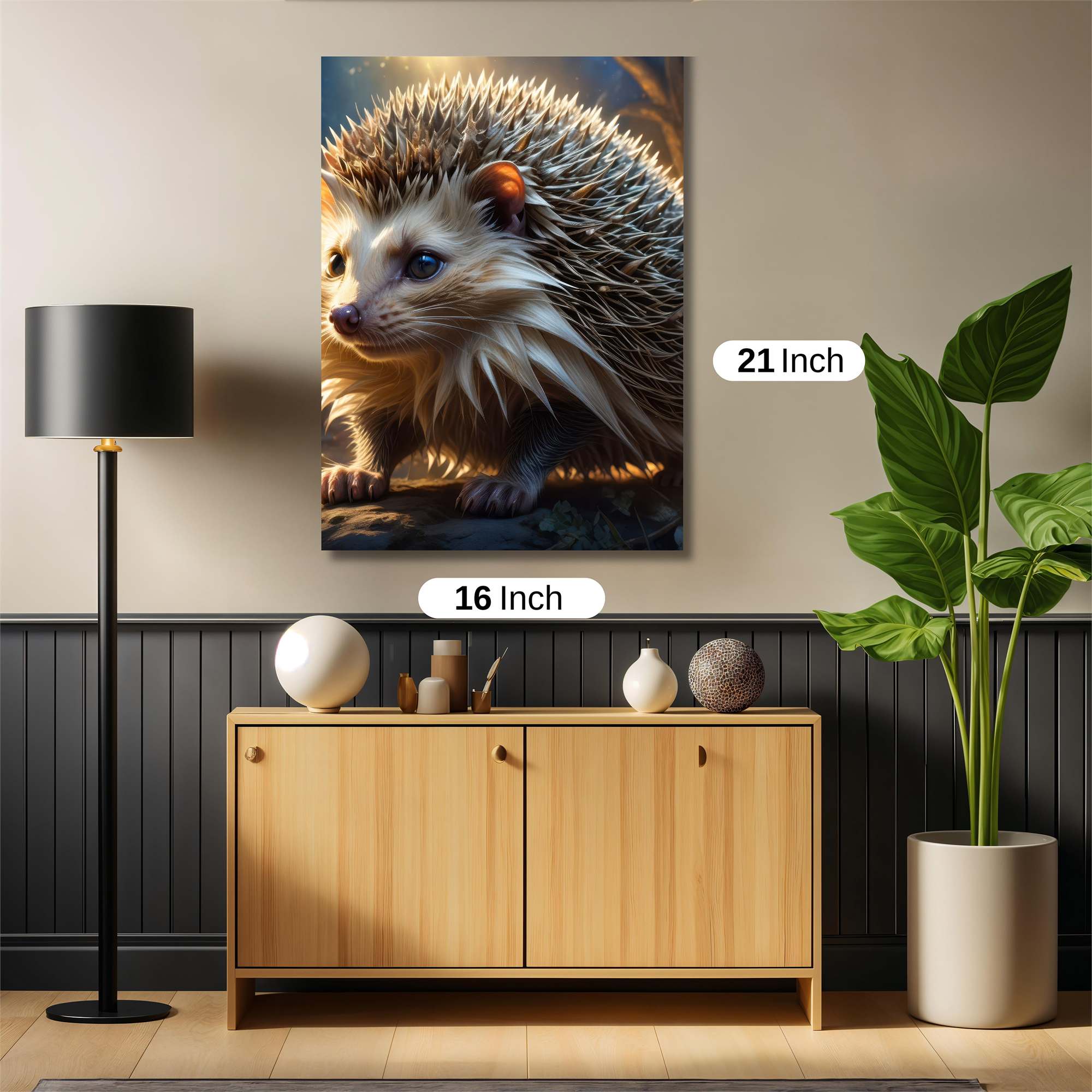 Hedgehog Radiance Safe Wall Magnetic / M