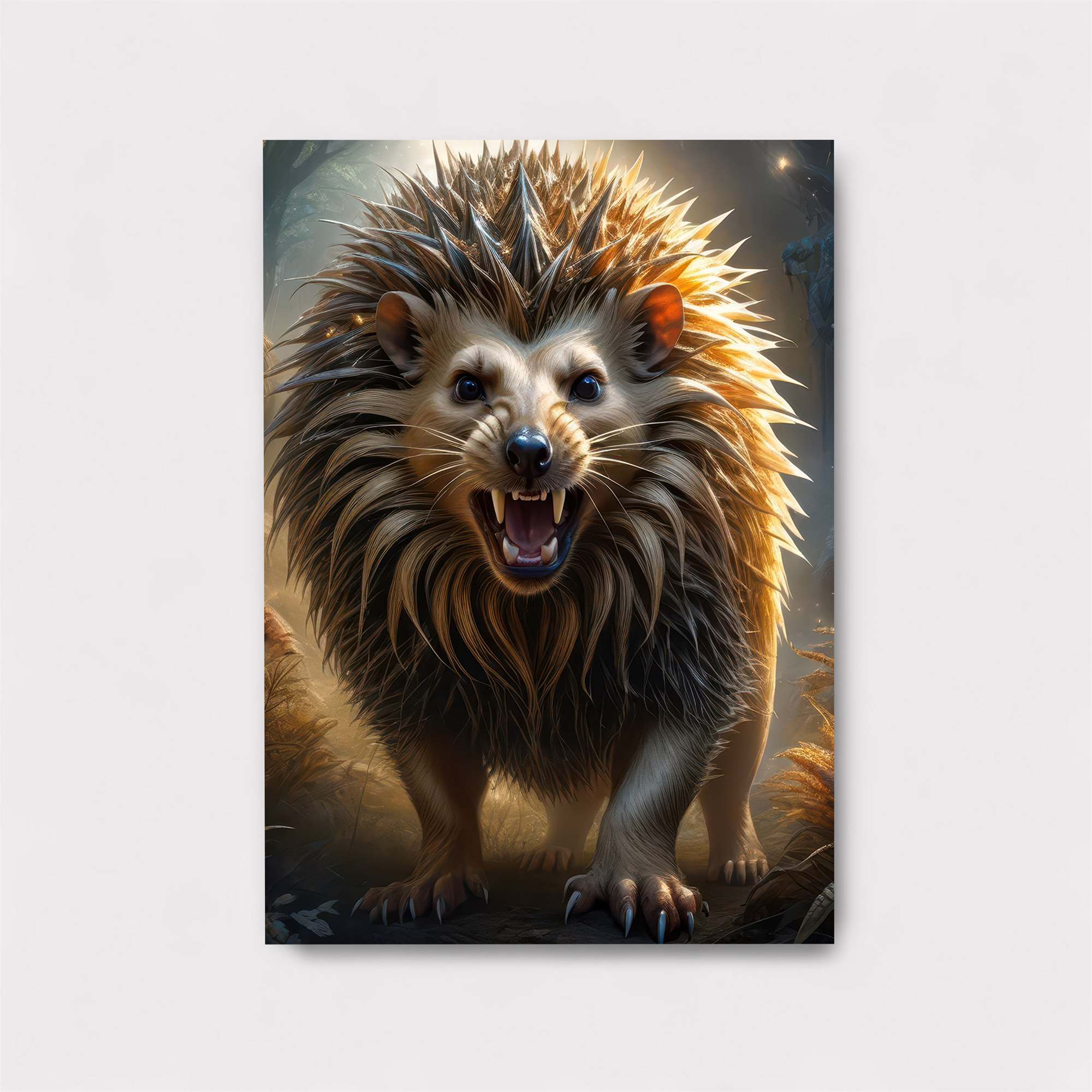 Hedgehog Fury Safe Wall Magnetic / M
