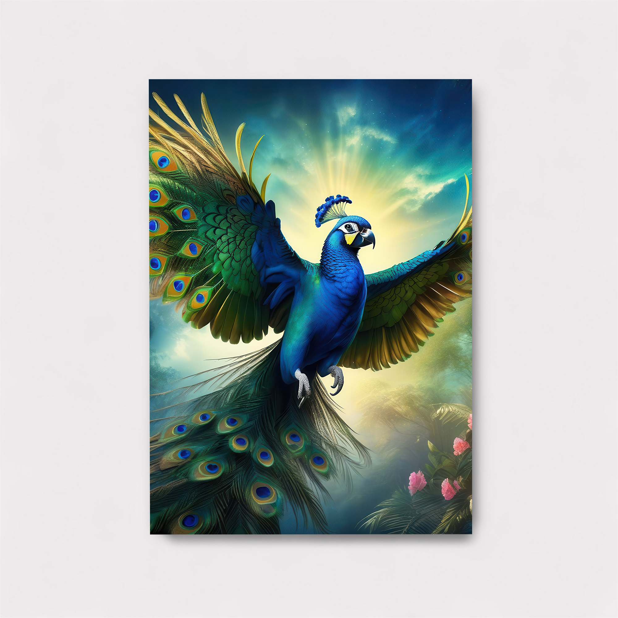 Peacock Radiant Safe Wall Magnetic / M