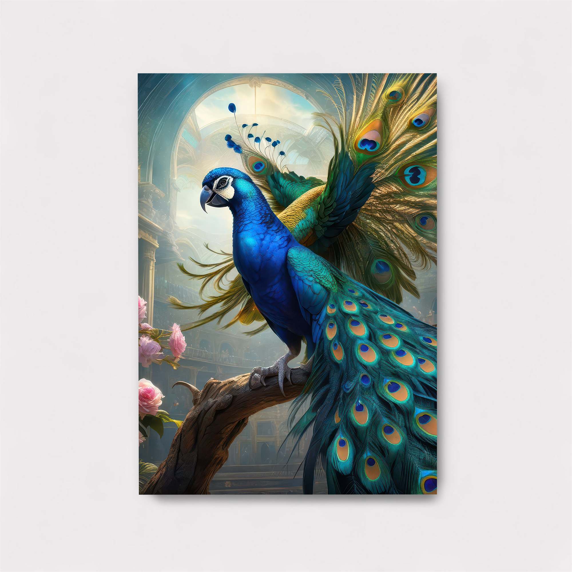 Peacock Radiant Safe Wall Magnetic / M