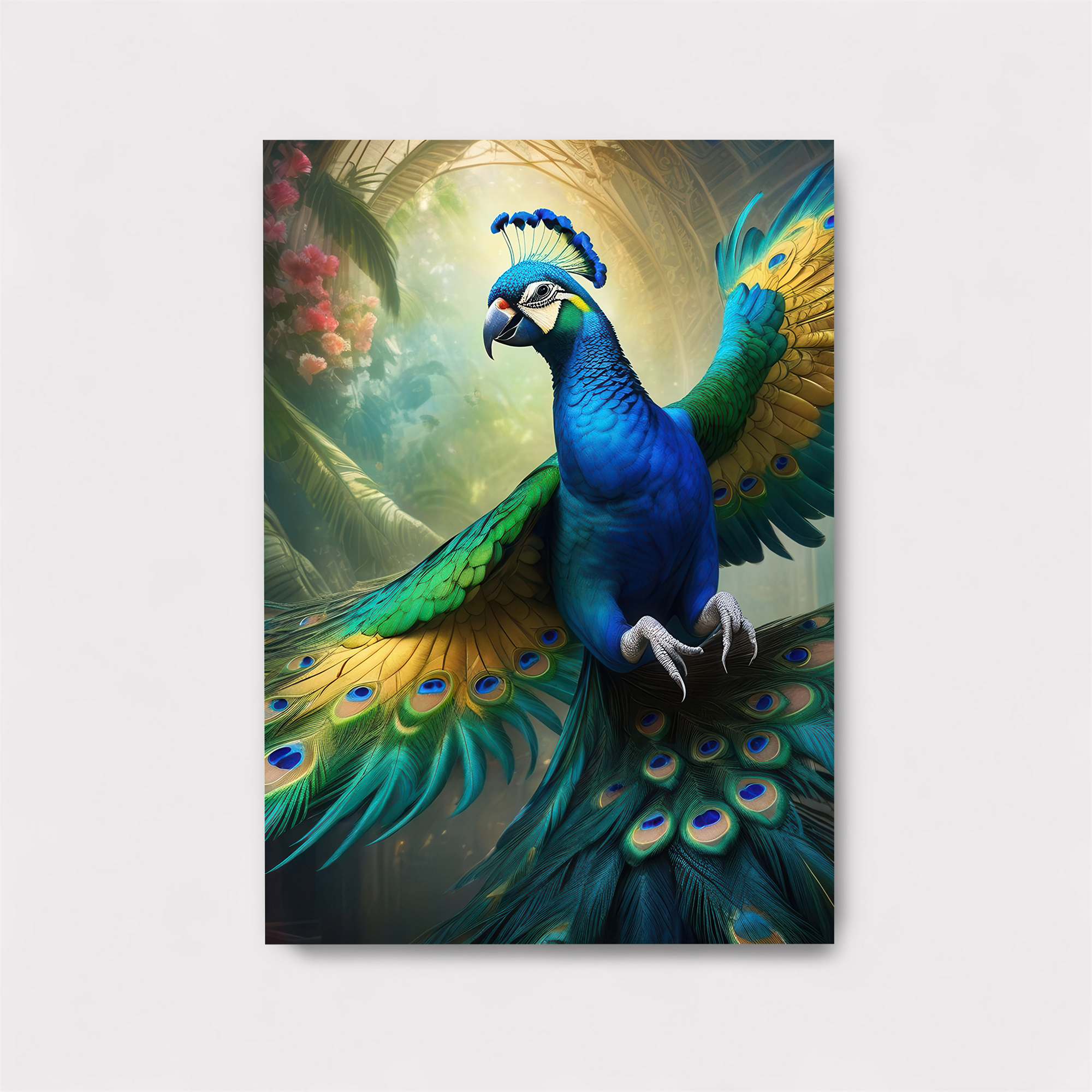 Peacock Radiance Safe Wall Magnetic / M