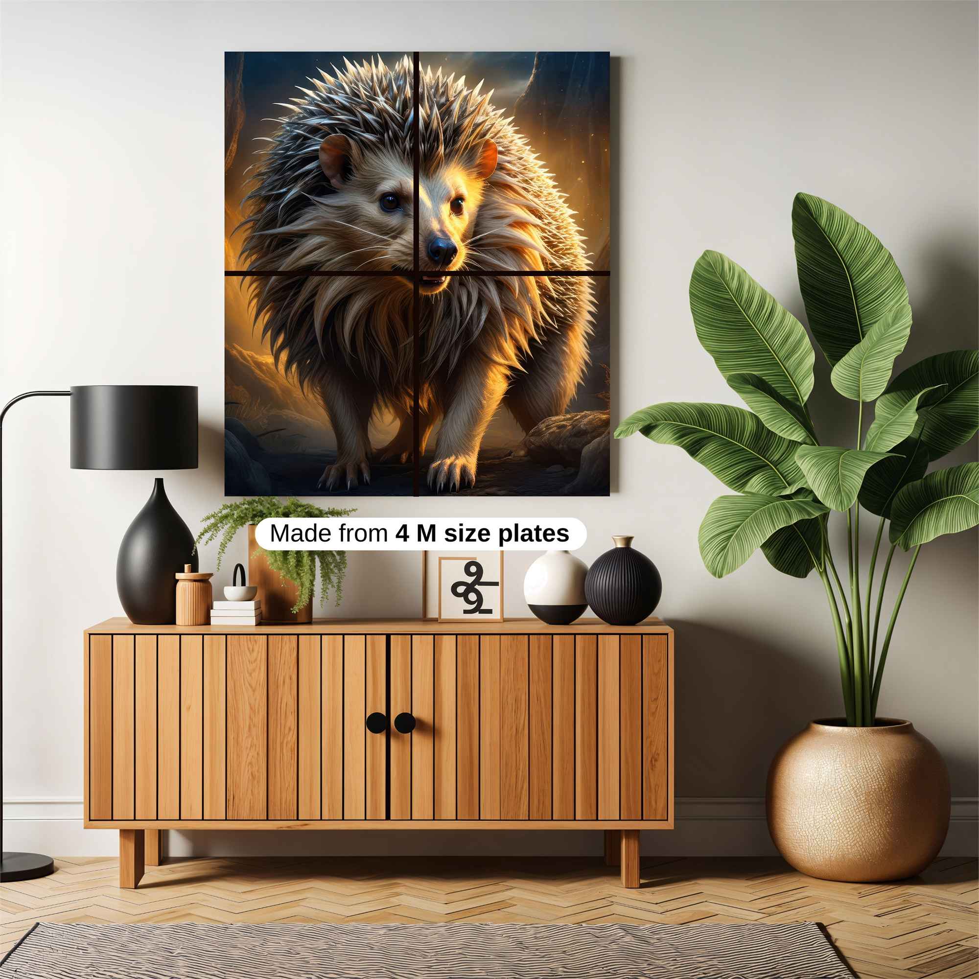 Hedgehog Heroic Safe Wall Magnetic / M