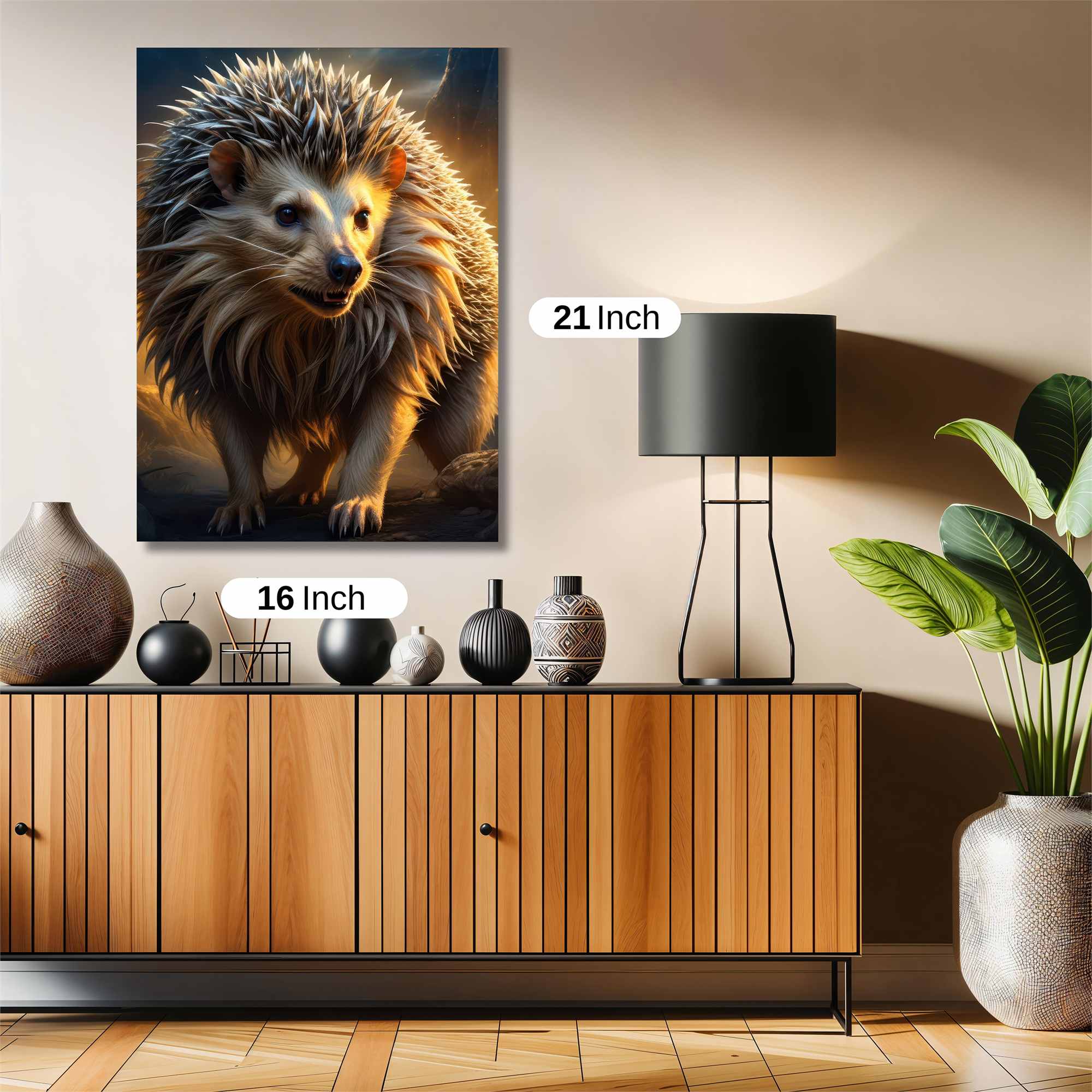 Hedgehog Heroic Safe Wall Magnetic / M