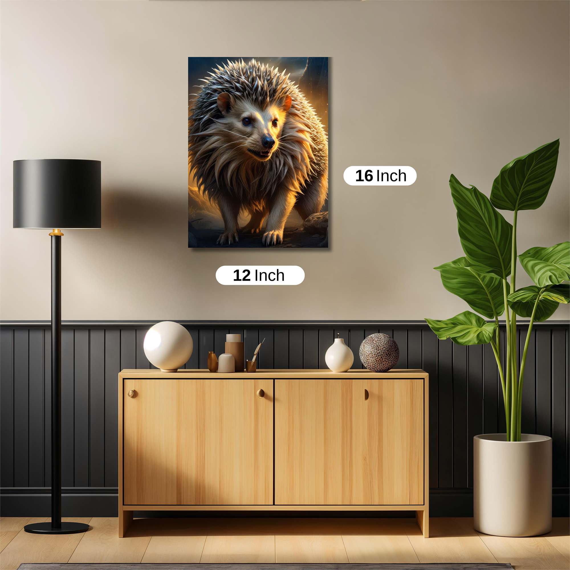 Hedgehog Heroic Safe Wall Magnetic / M