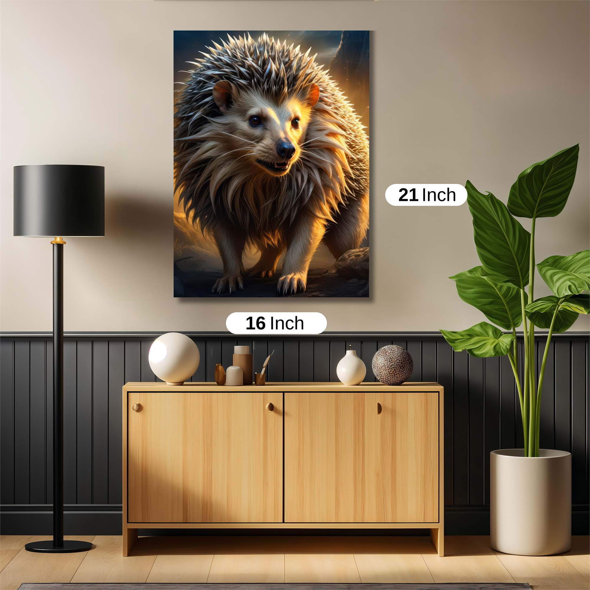 Hedgehog Heroic Safe Wall Magnetic / M