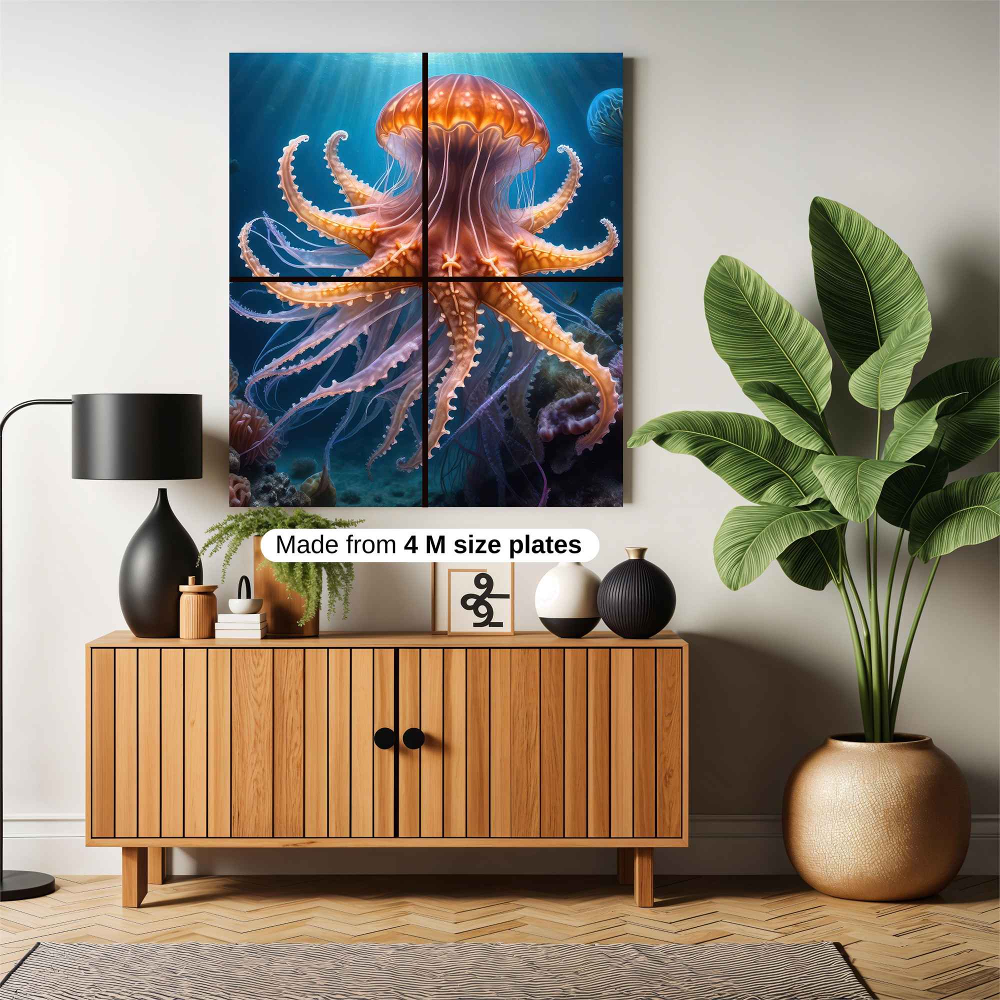 Jellyfish Enigma Safe Wall Magnetic / M