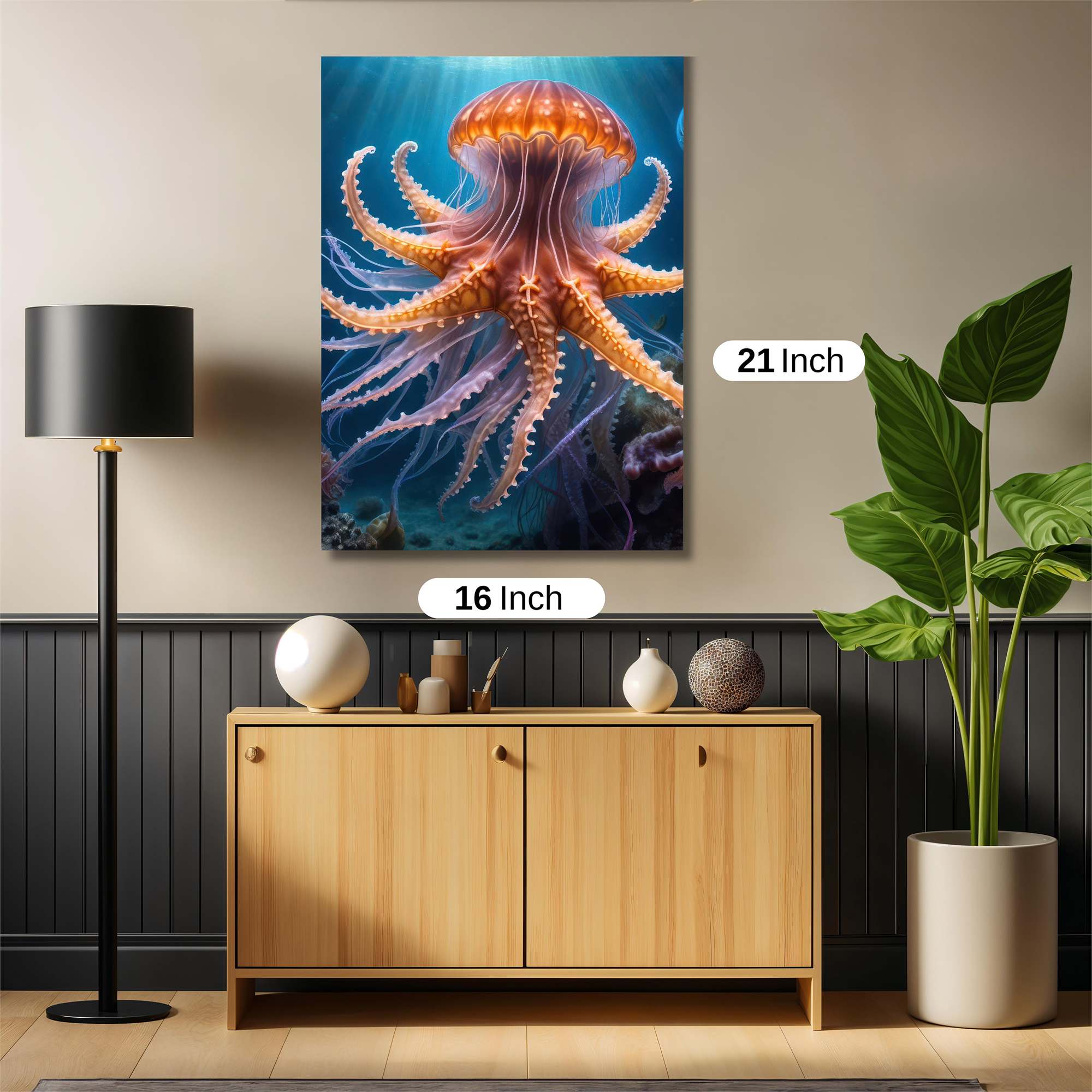 Jellyfish Enigma Safe Wall Magnetic / M
