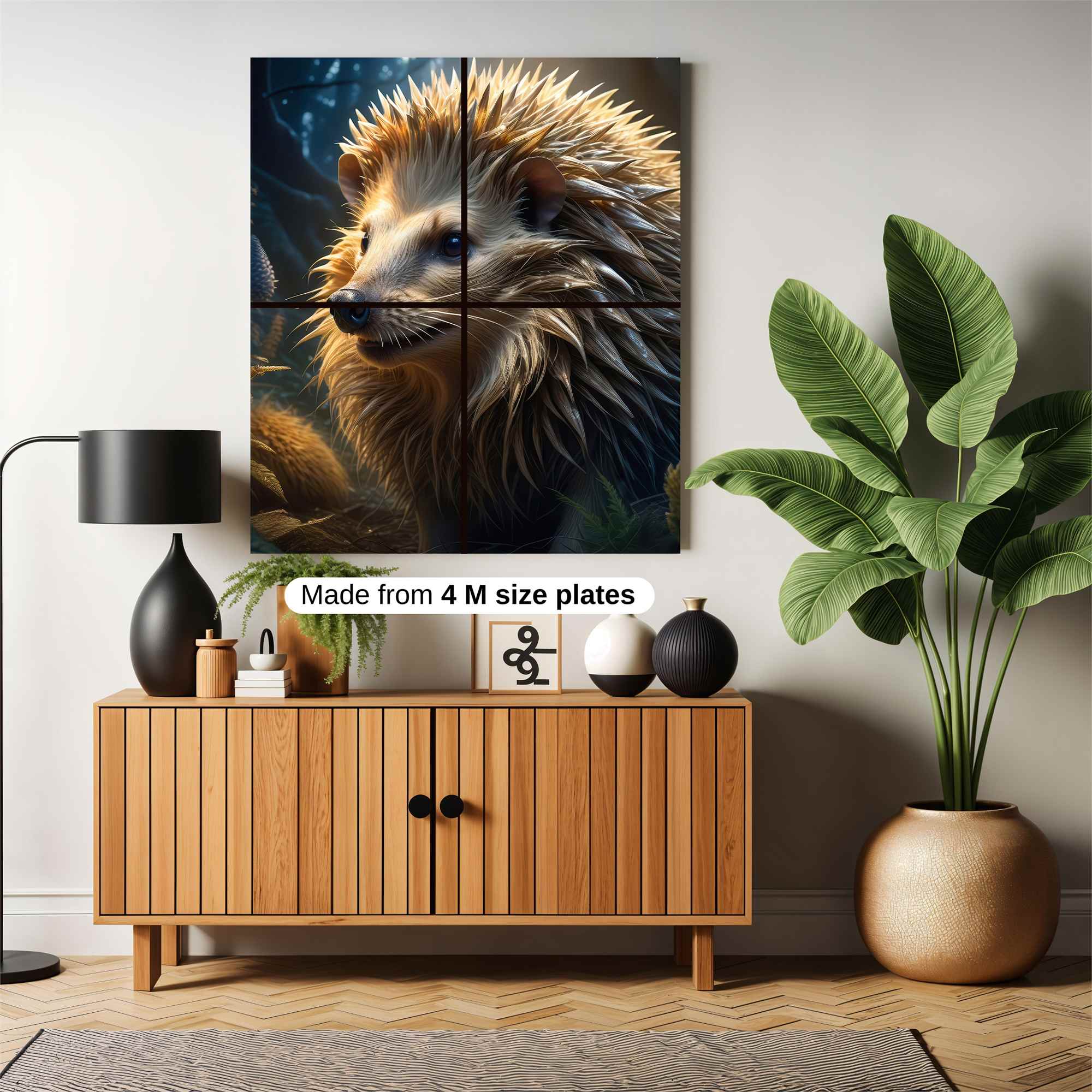 Hedgehog Radiance Safe Wall Magnetic / M