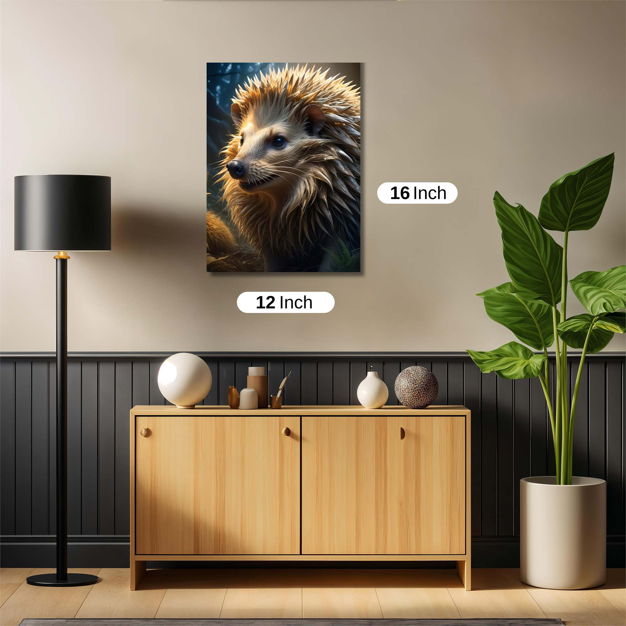 Hedgehog Radiance Safe Wall Magnetic / M