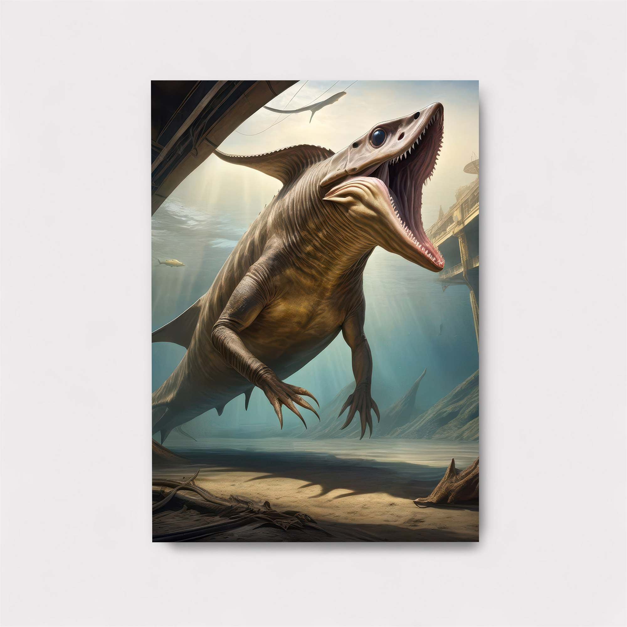 Dunkleosteus Frenzy Safe Wall Magnetic / M