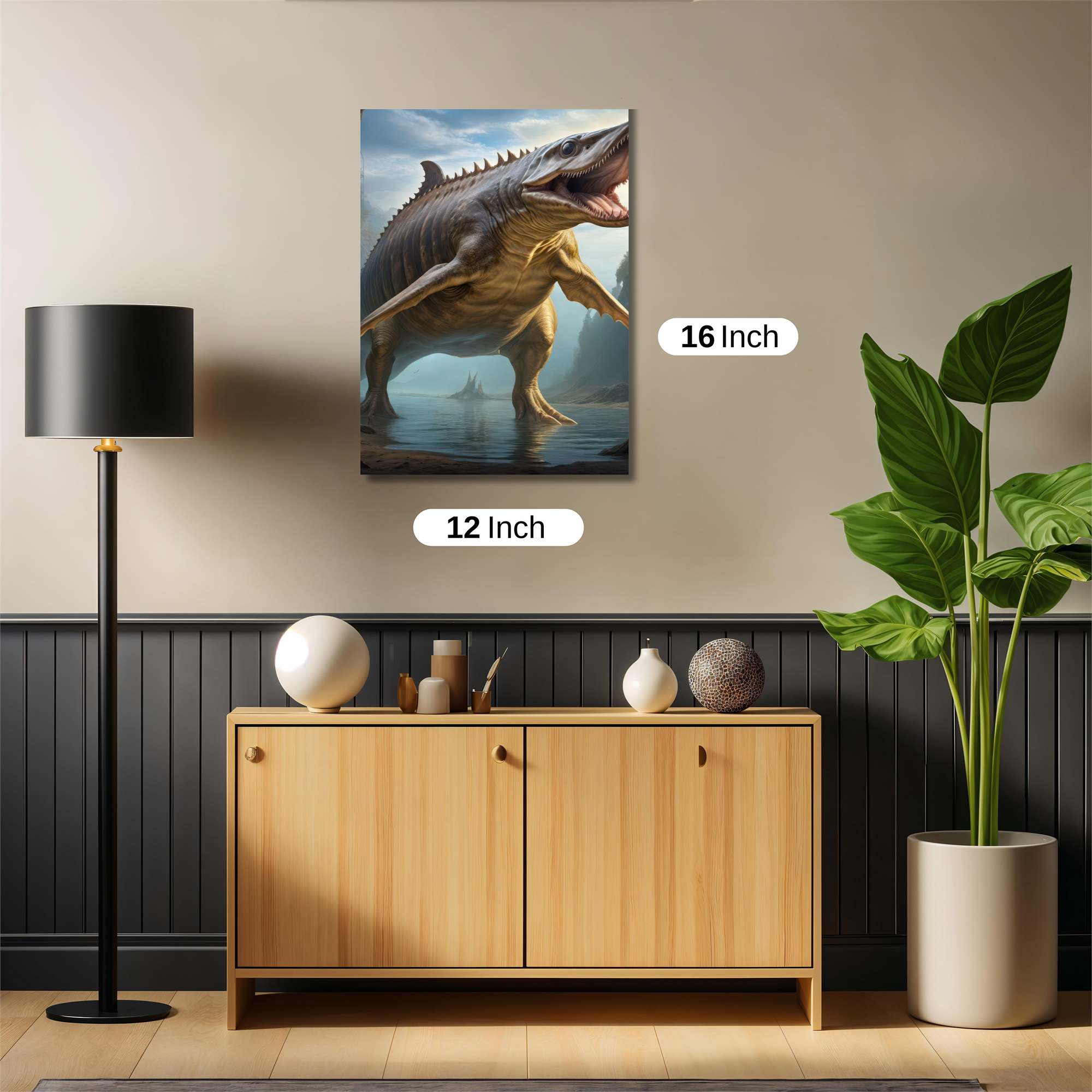 Dunkleosteus Dawn Safe Wall Magnetic / M