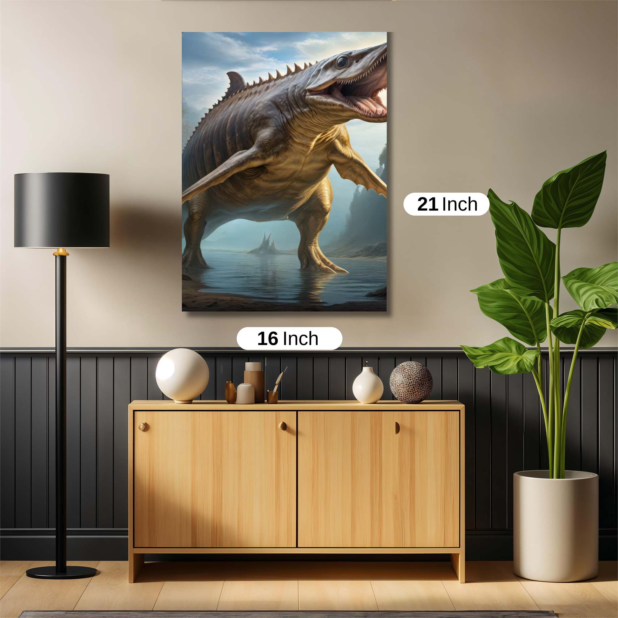 Dunkleosteus Dawn Safe Wall Magnetic / M