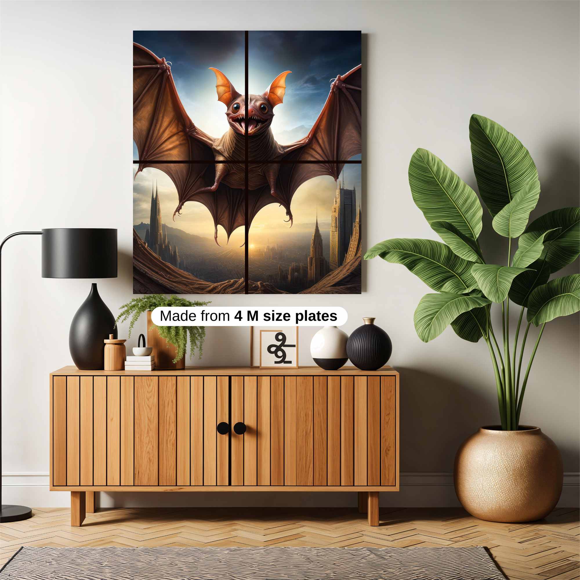 Bat Majesty Safe Wall Magnetic / M