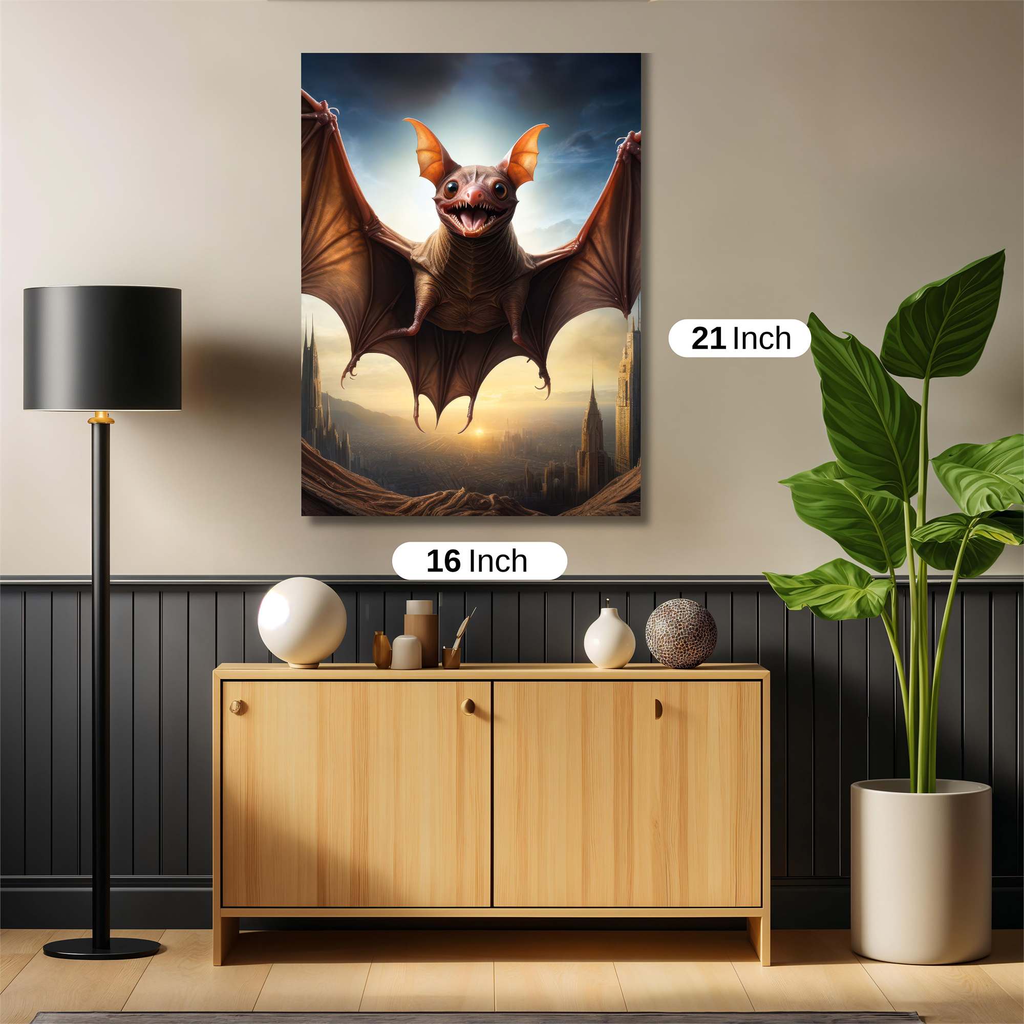 Bat Majesty Safe Wall Magnetic / M