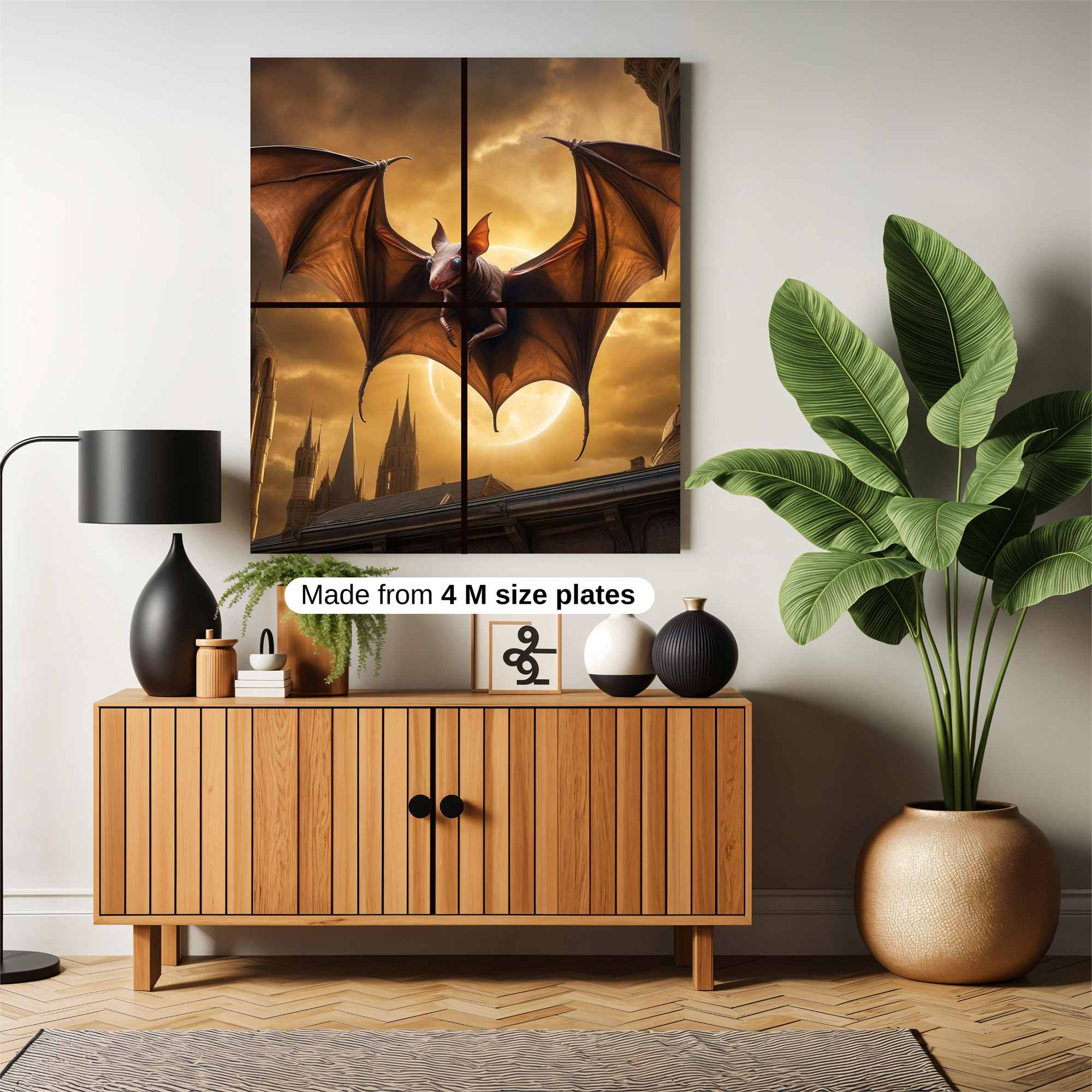 Bat Eclipse Safe Wall Magnetic / M