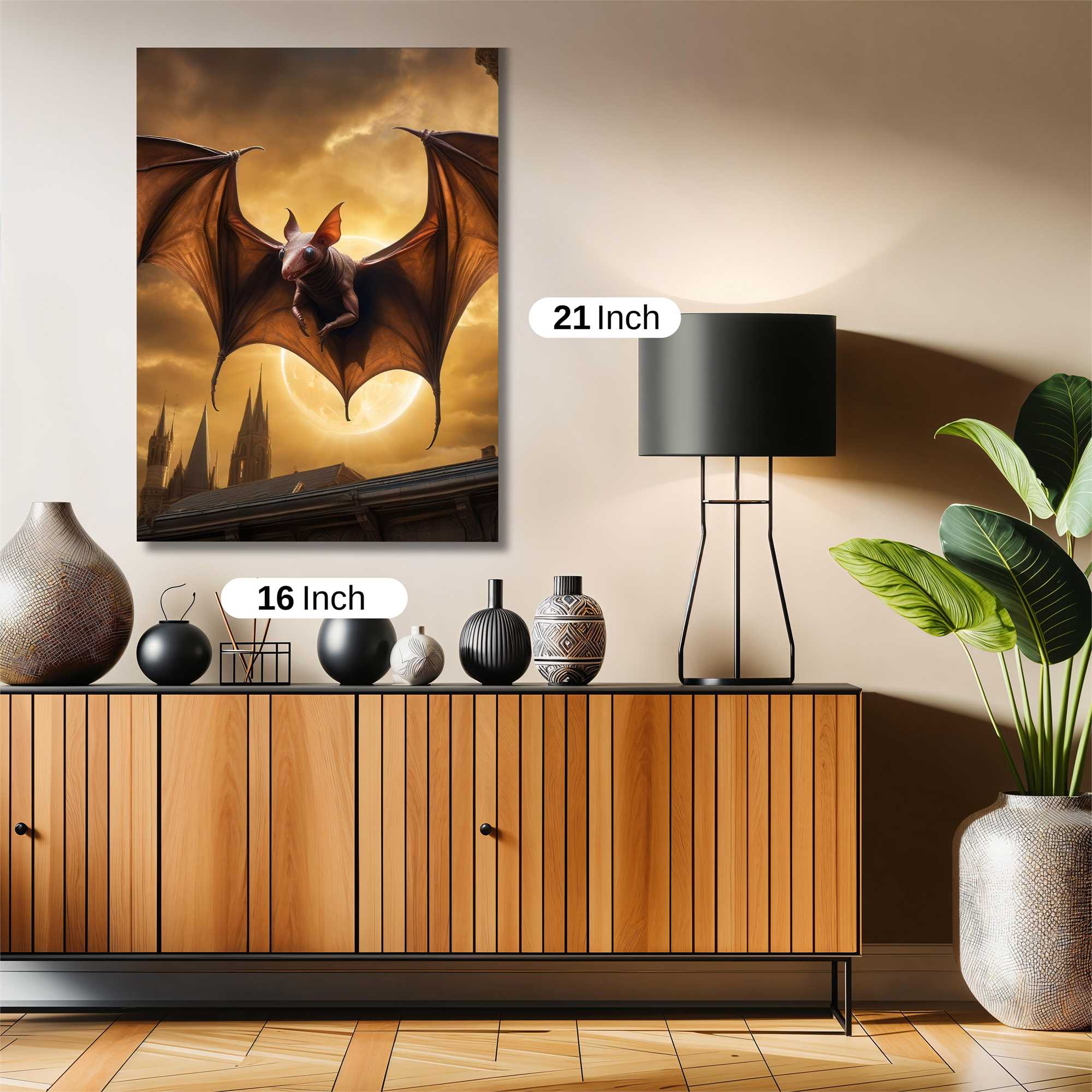 Bat Eclipse Safe Wall Magnetic / M