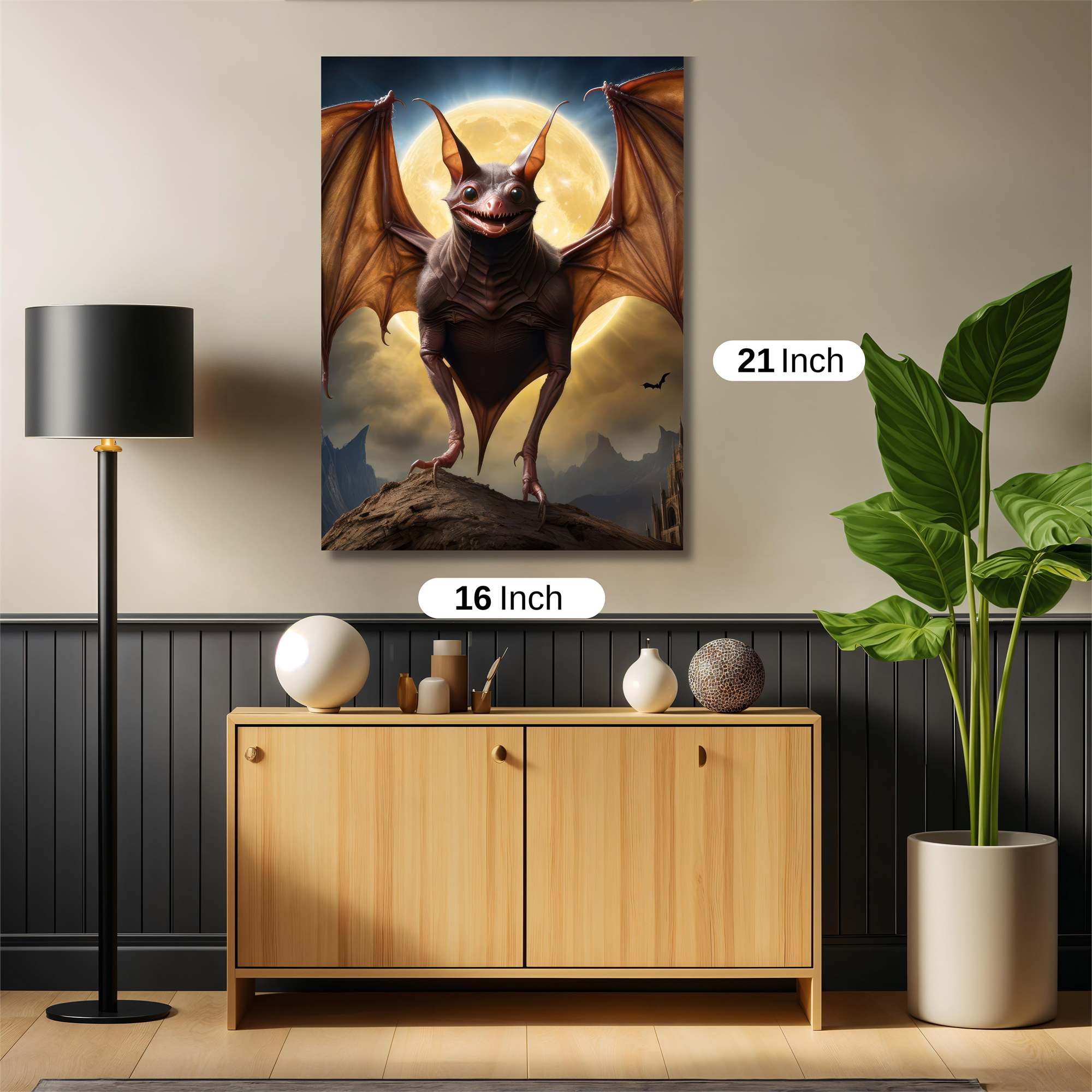 Bat Mischief Safe Wall Magnetic / M