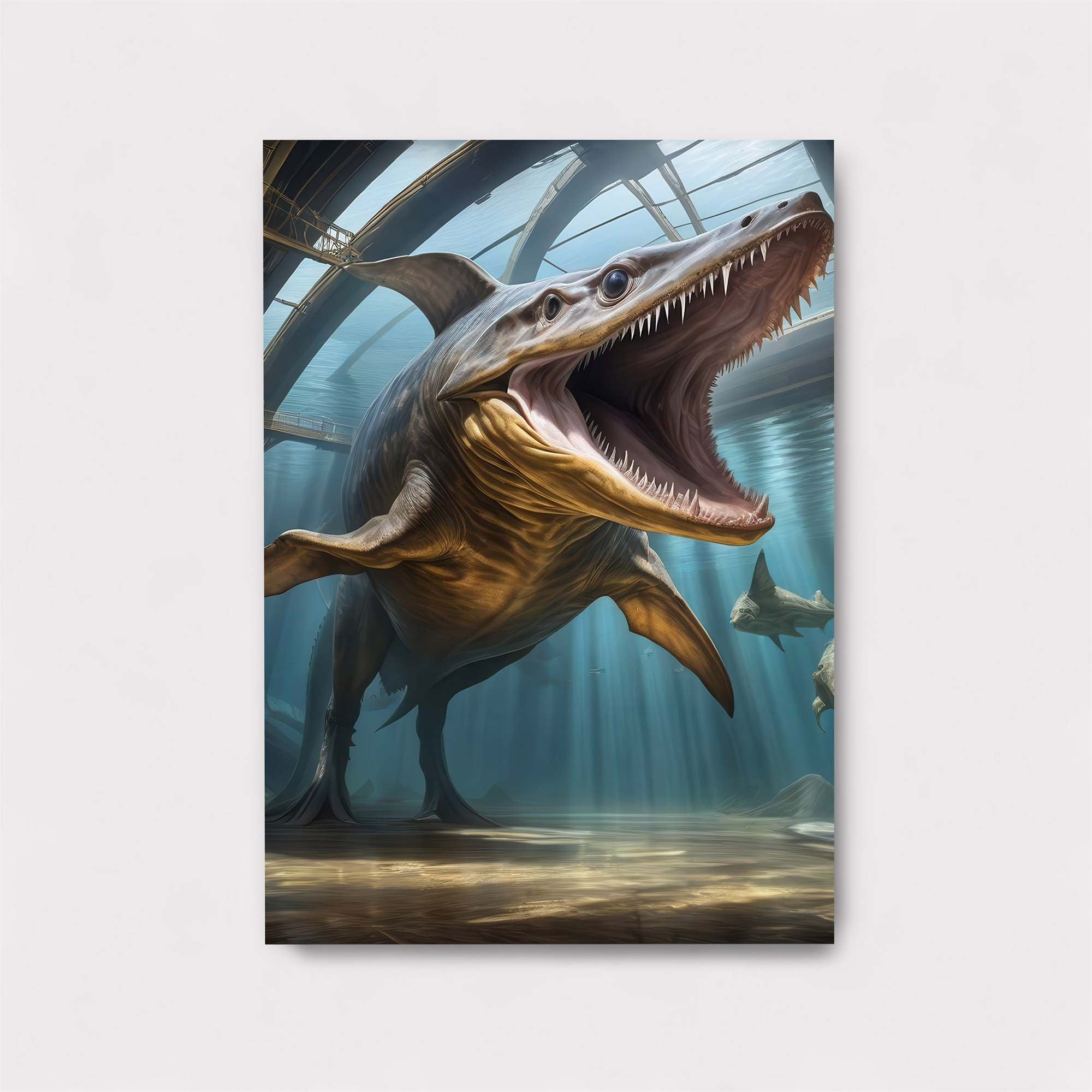Mosasaur Menace Safe Wall Magnetic / M