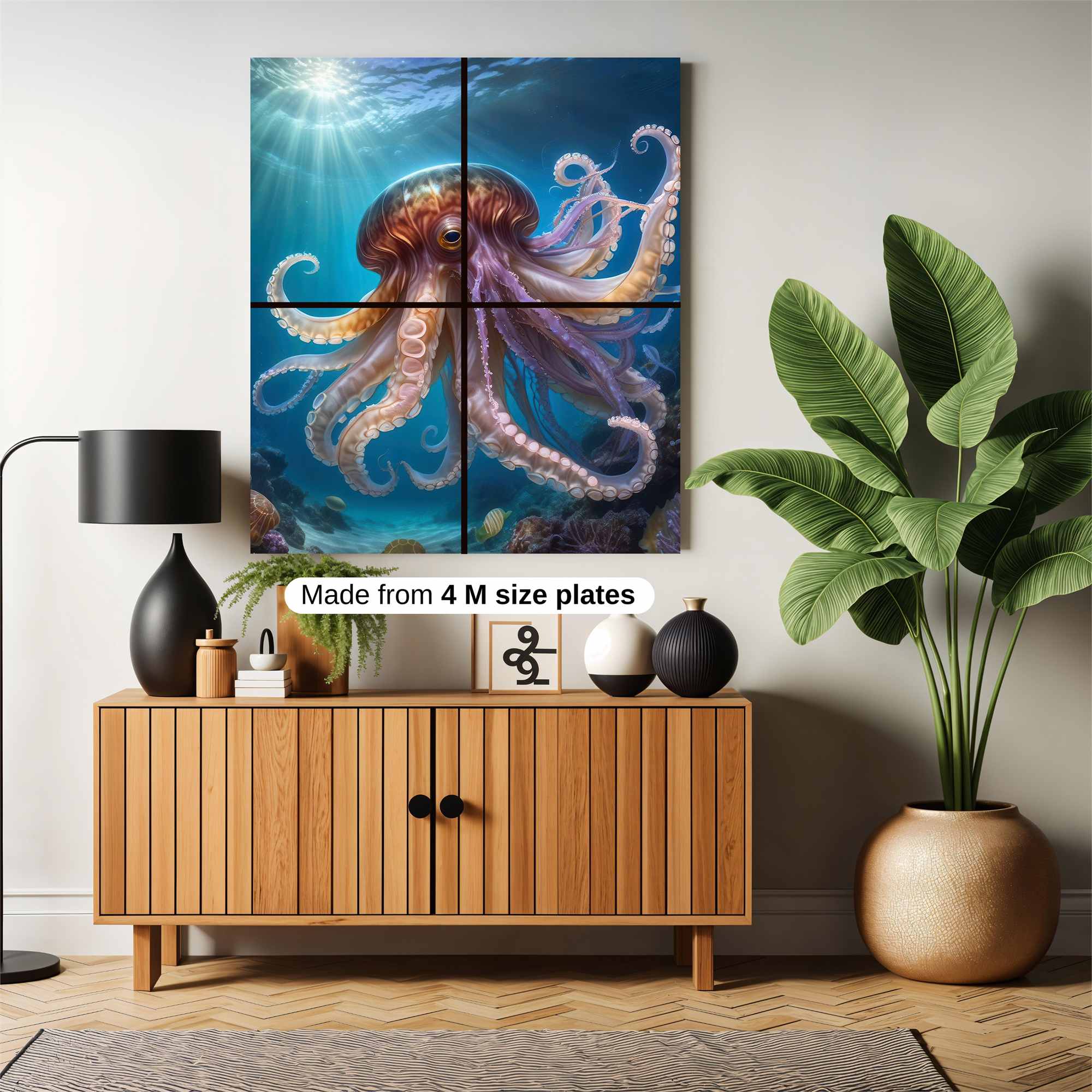 Octopus Radiance Safe Wall Magnetic / M
