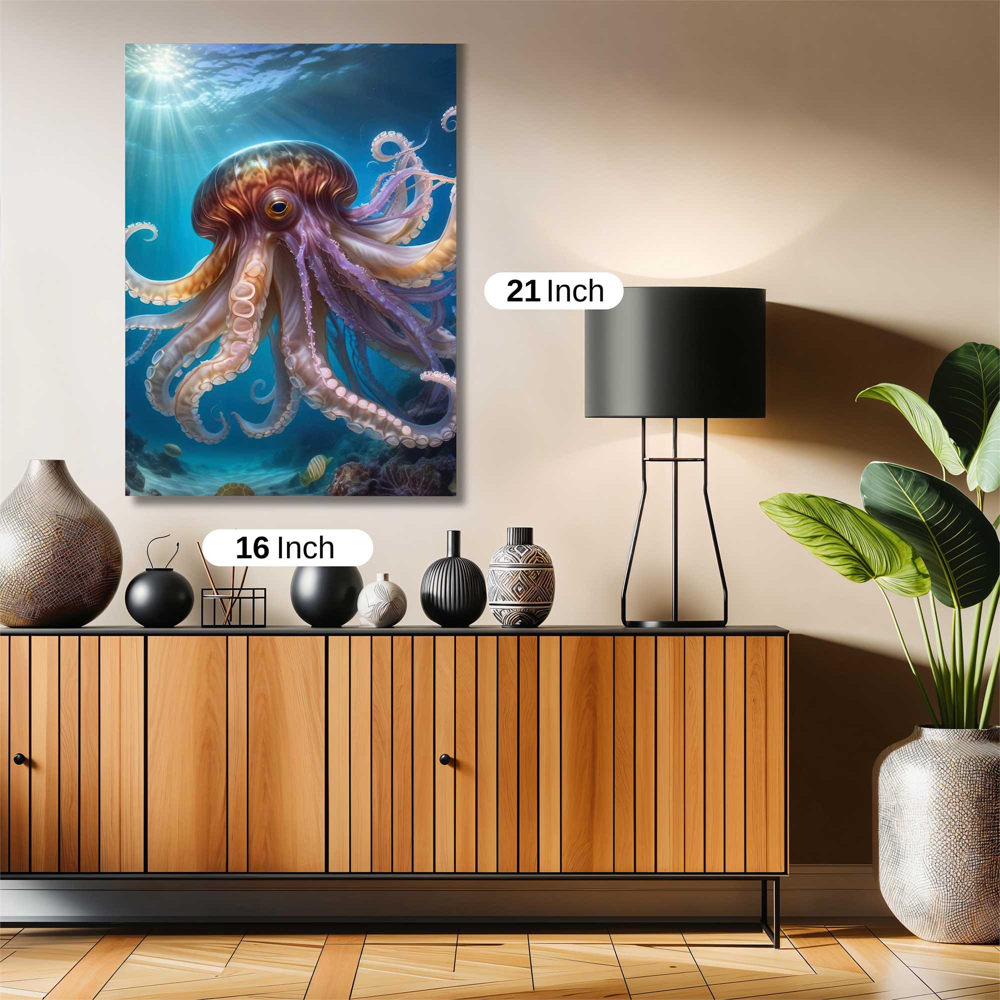 Octopus Radiance Safe Wall Magnetic / M