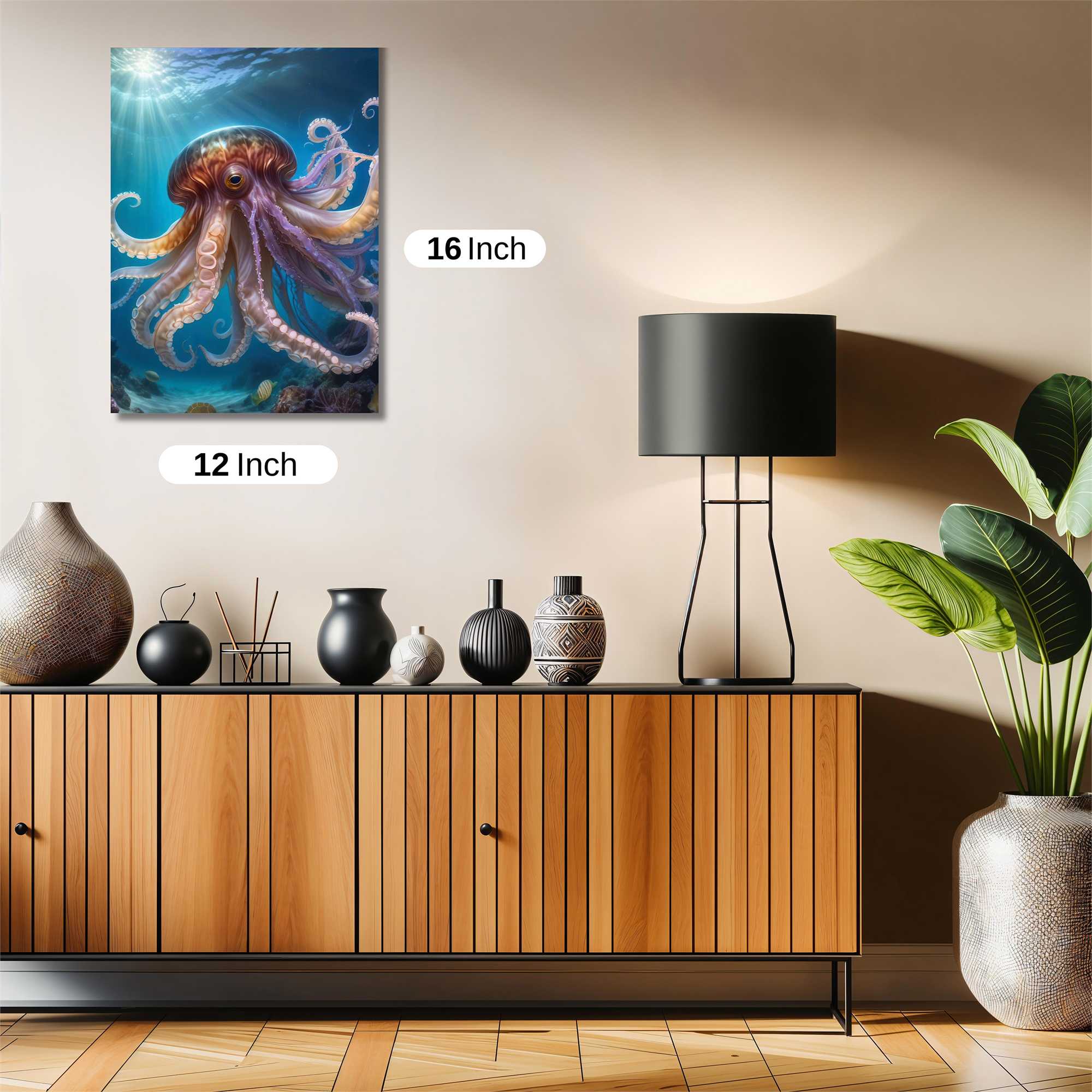 Octopus Radiance Safe Wall Magnetic / M