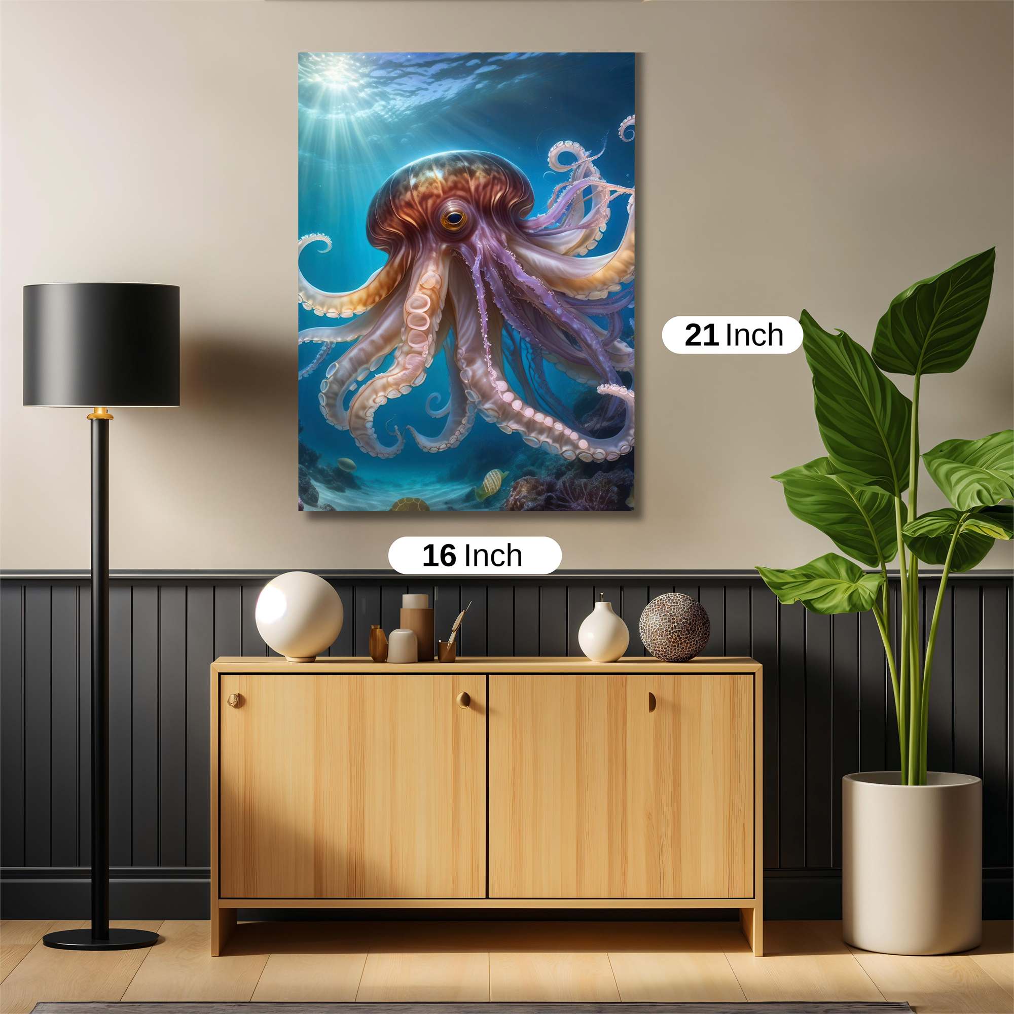 Octopus Radiance Safe Wall Magnetic / M
