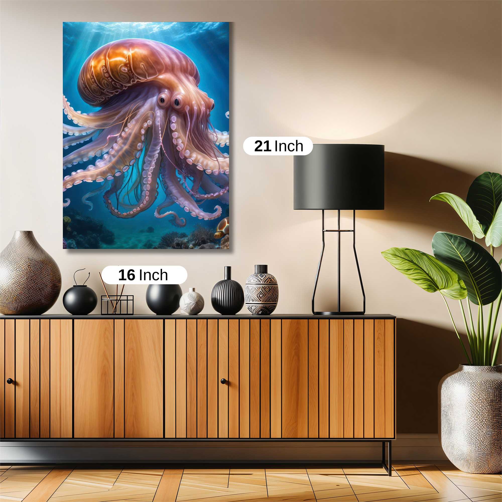Octopus Radiance Safe Wall Magnetic / M