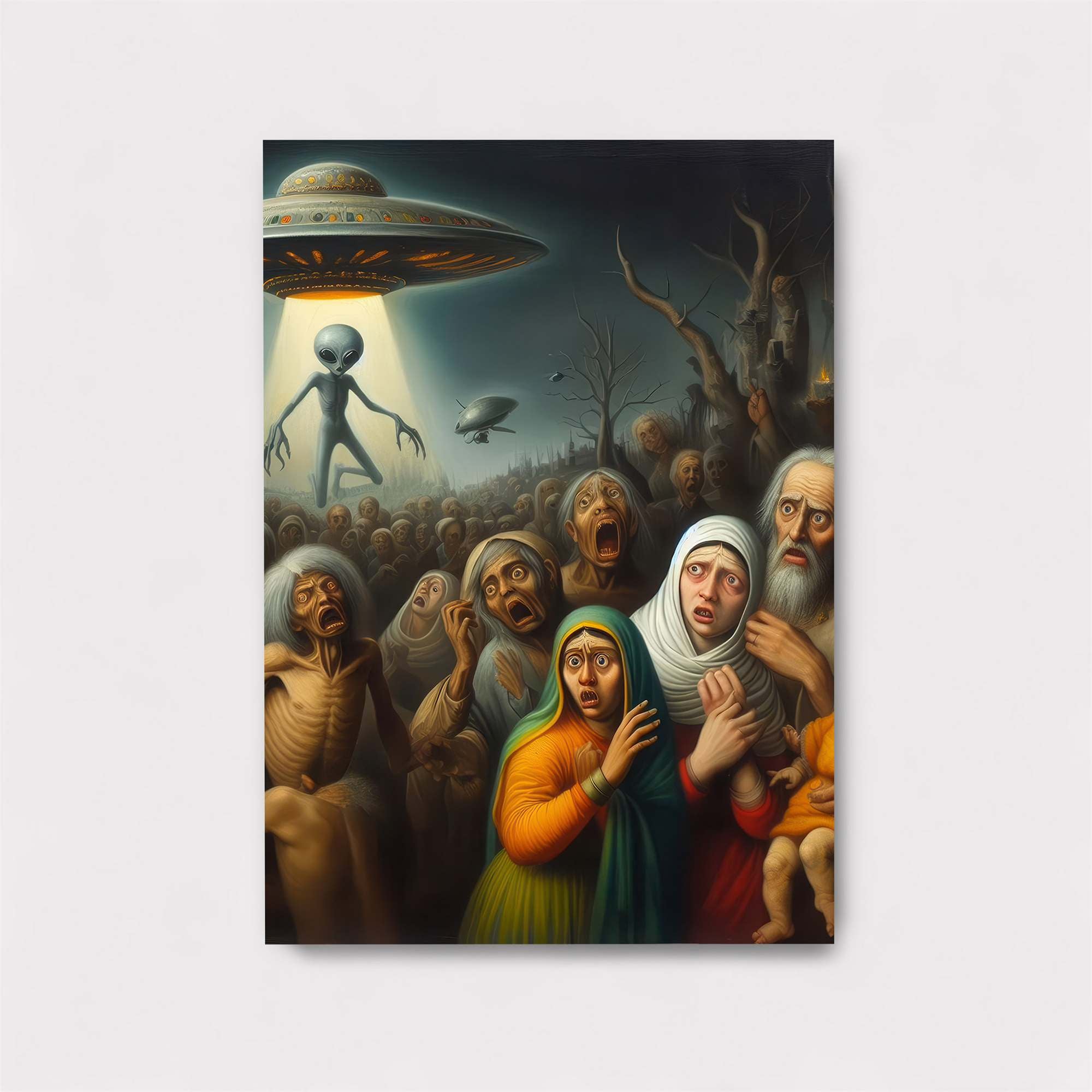 Alien Apocalypse Safe Wall Magnetic / M