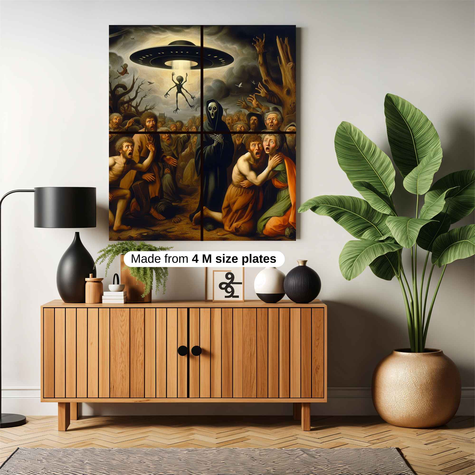 Alien Ascension Safe Wall Magnetic / M