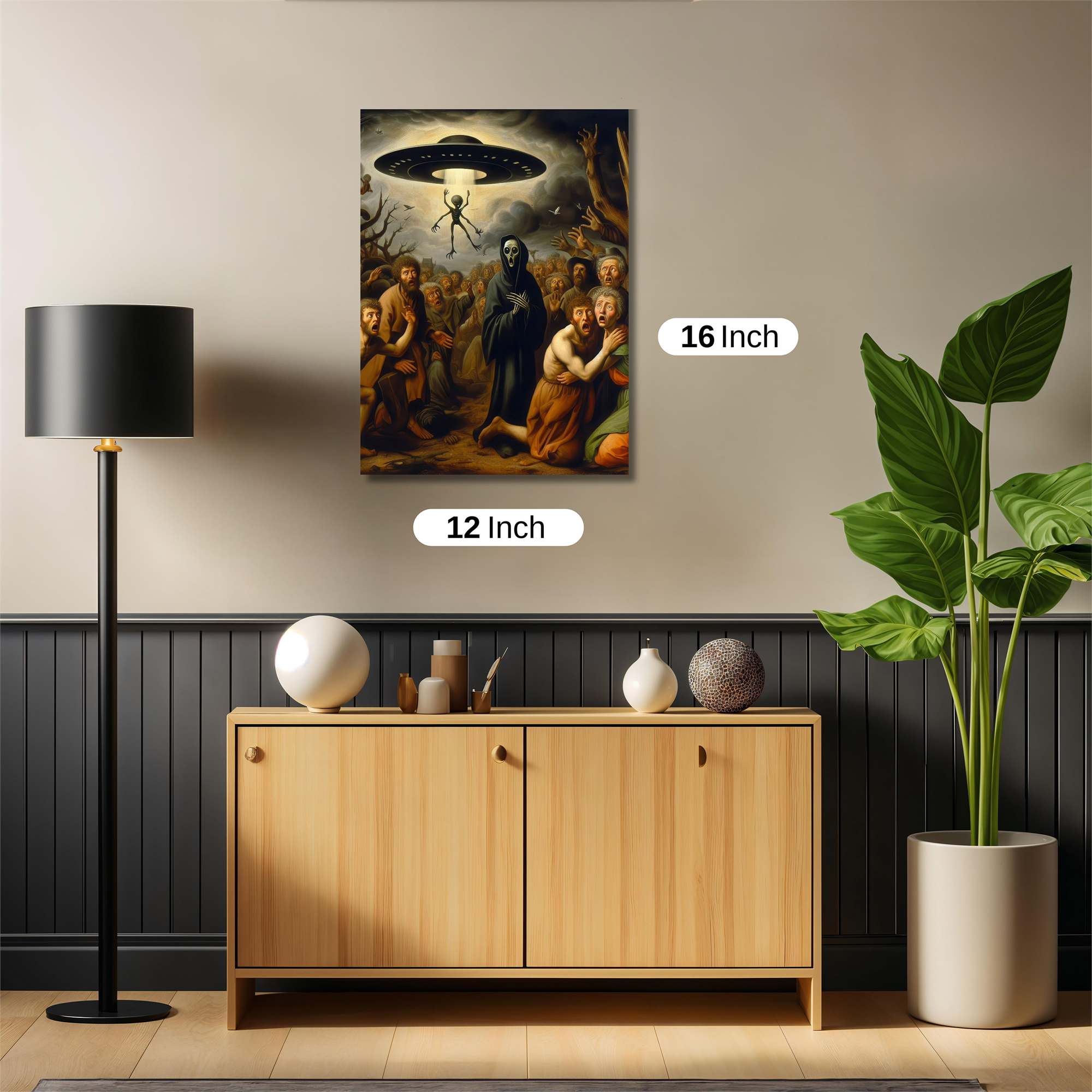 Alien Ascension Safe Wall Magnetic / M