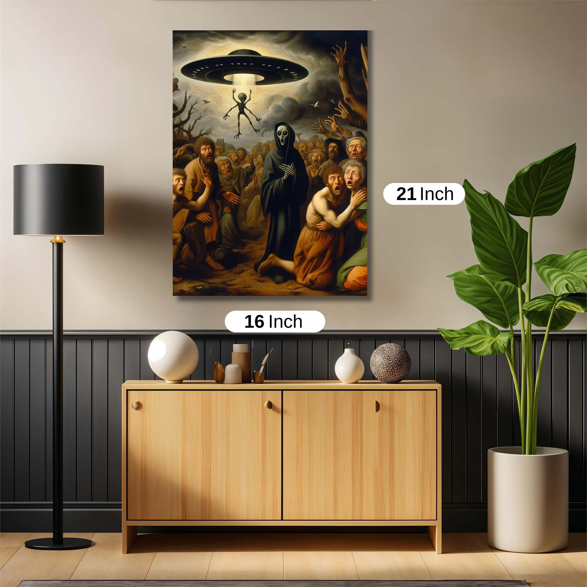 Alien Ascension Safe Wall Magnetic / M