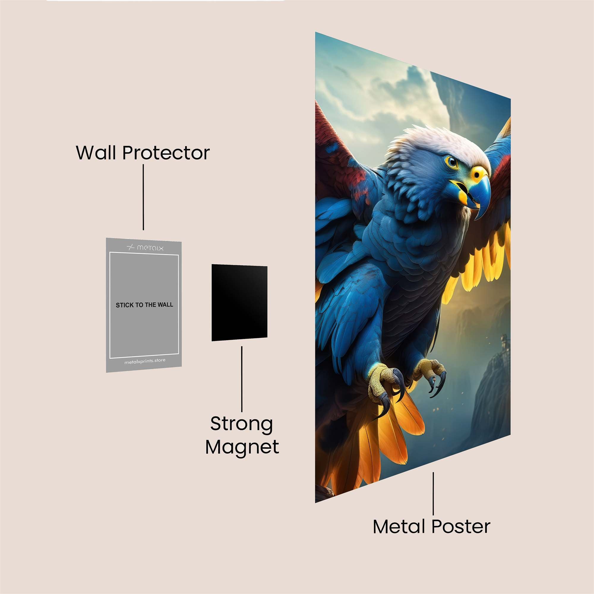 Phoenix Majesty Safe Wall Magnetic / M