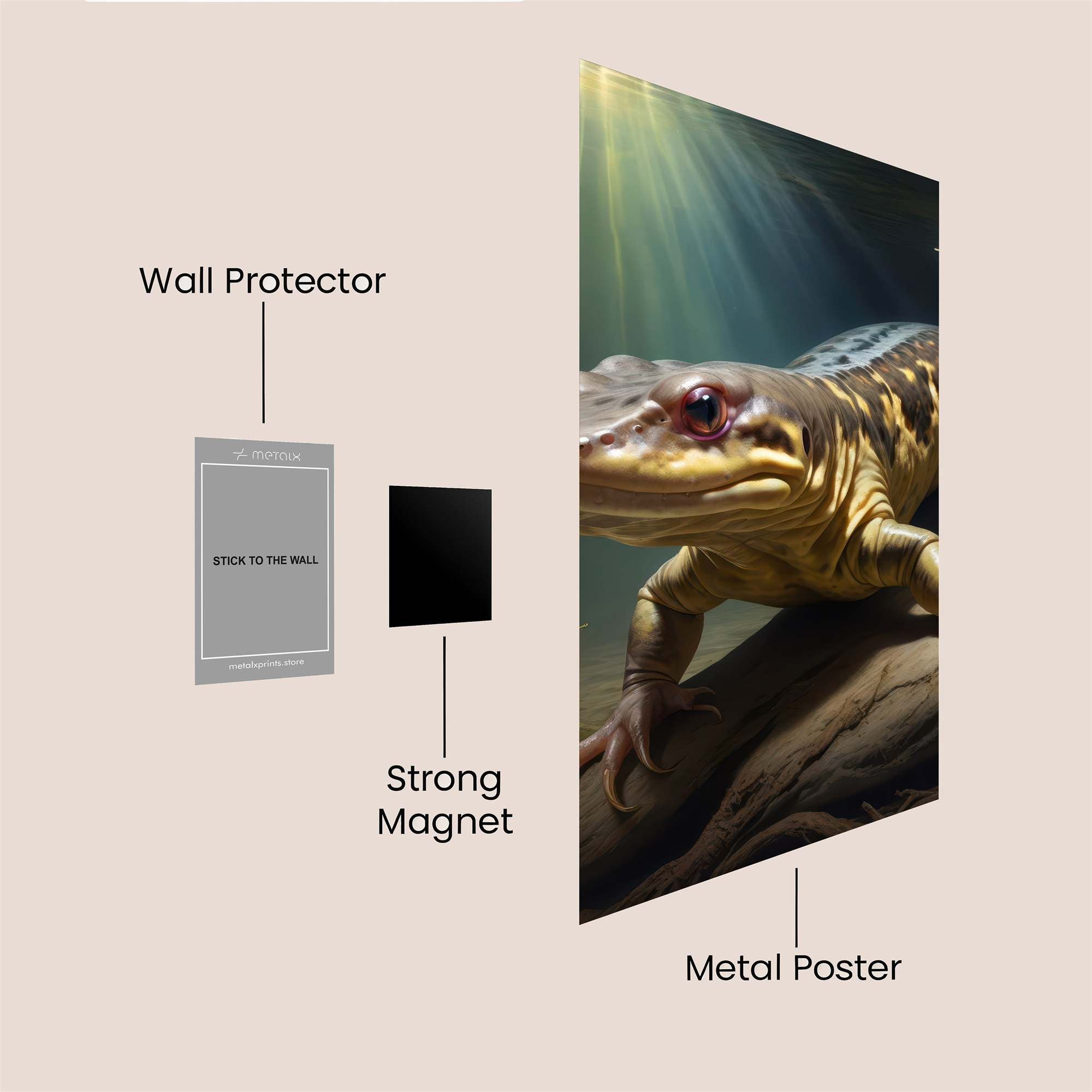 Krypteia Serene Safe Wall Magnetic / M