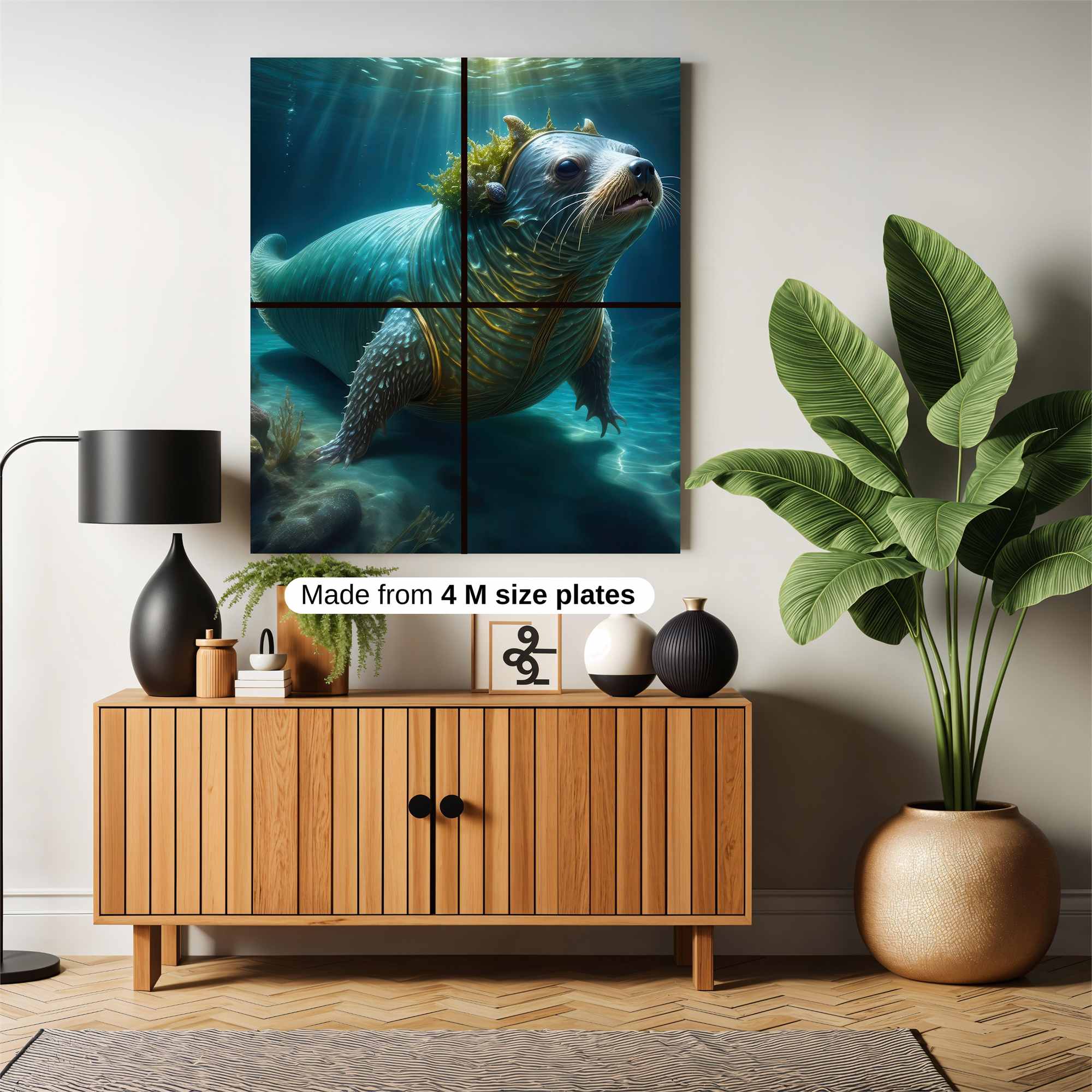 Mermaid Monarch Safe Wall Magnetic / M