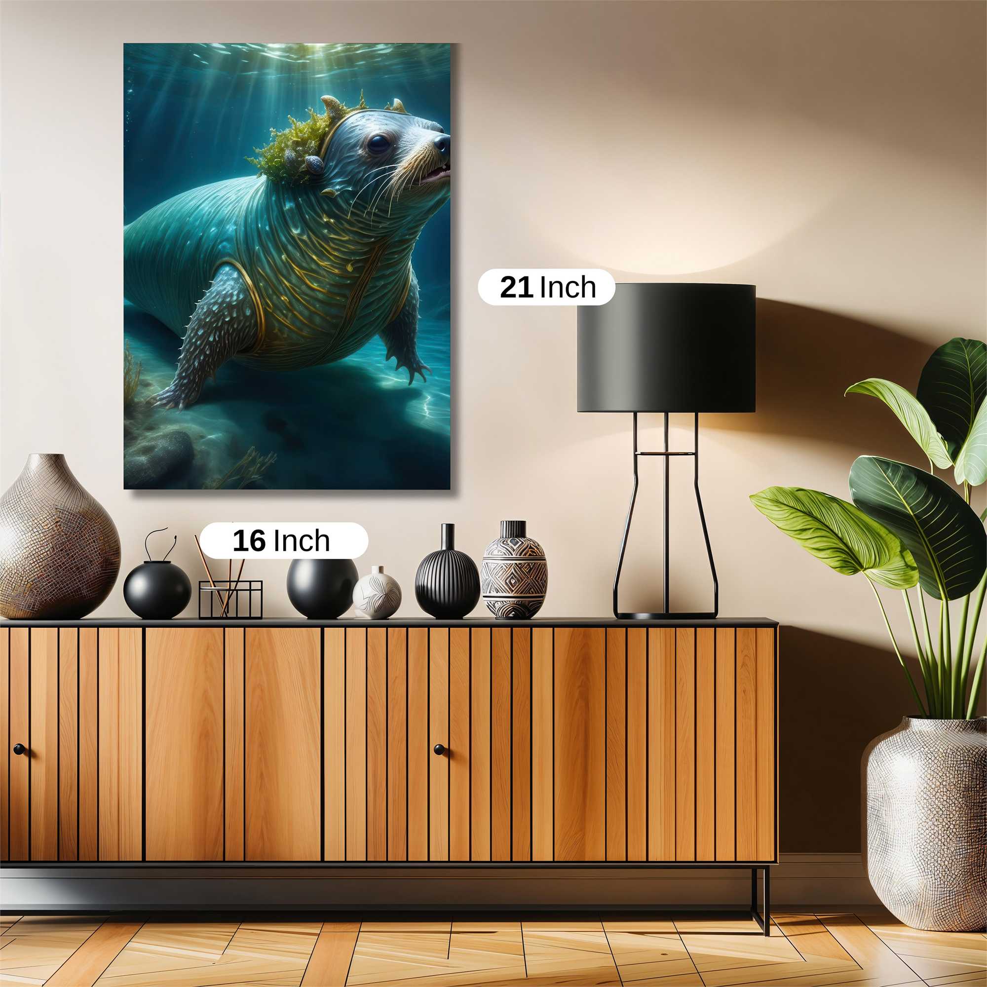 Mermaid Monarch Safe Wall Magnetic / M