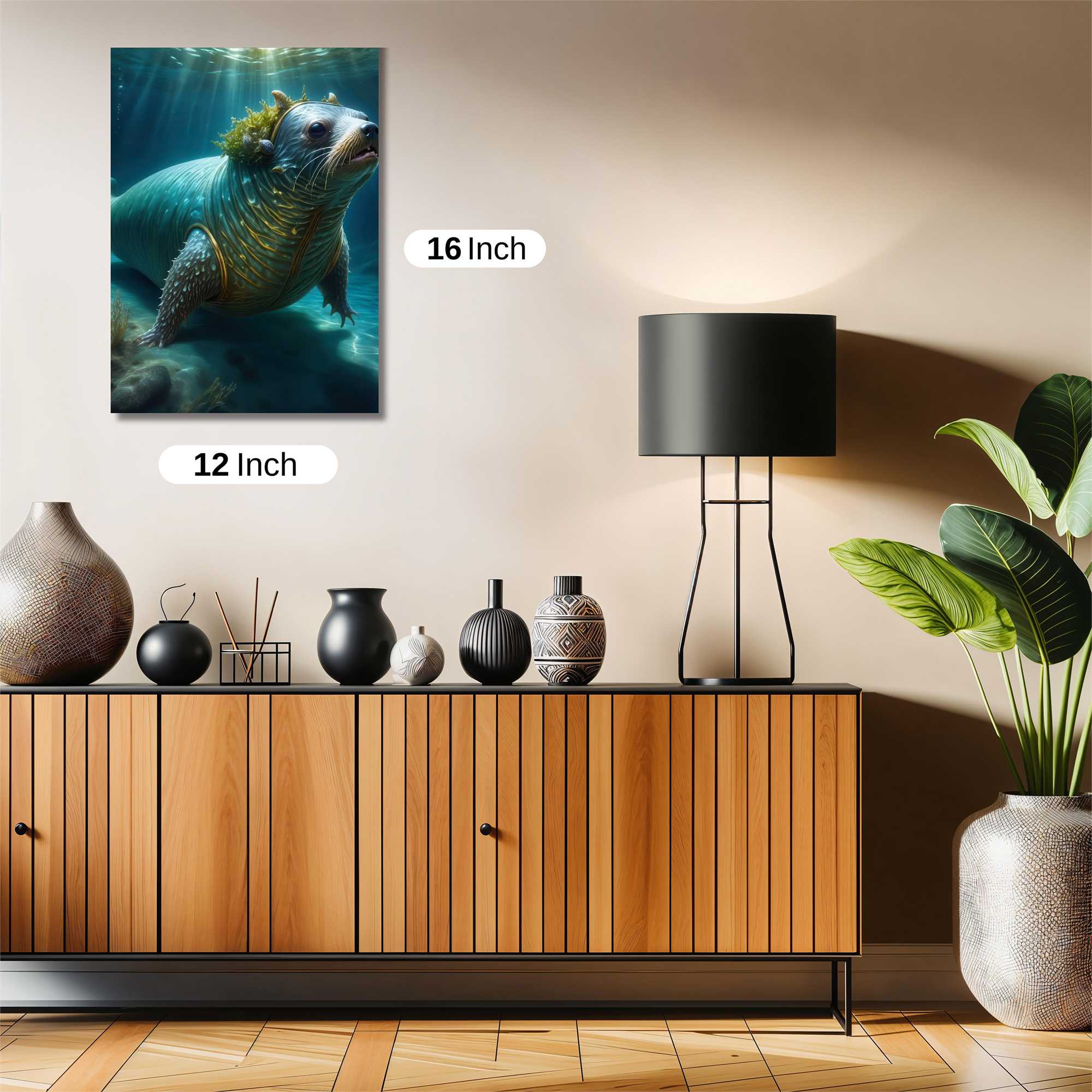 Mermaid Monarch Safe Wall Magnetic / M