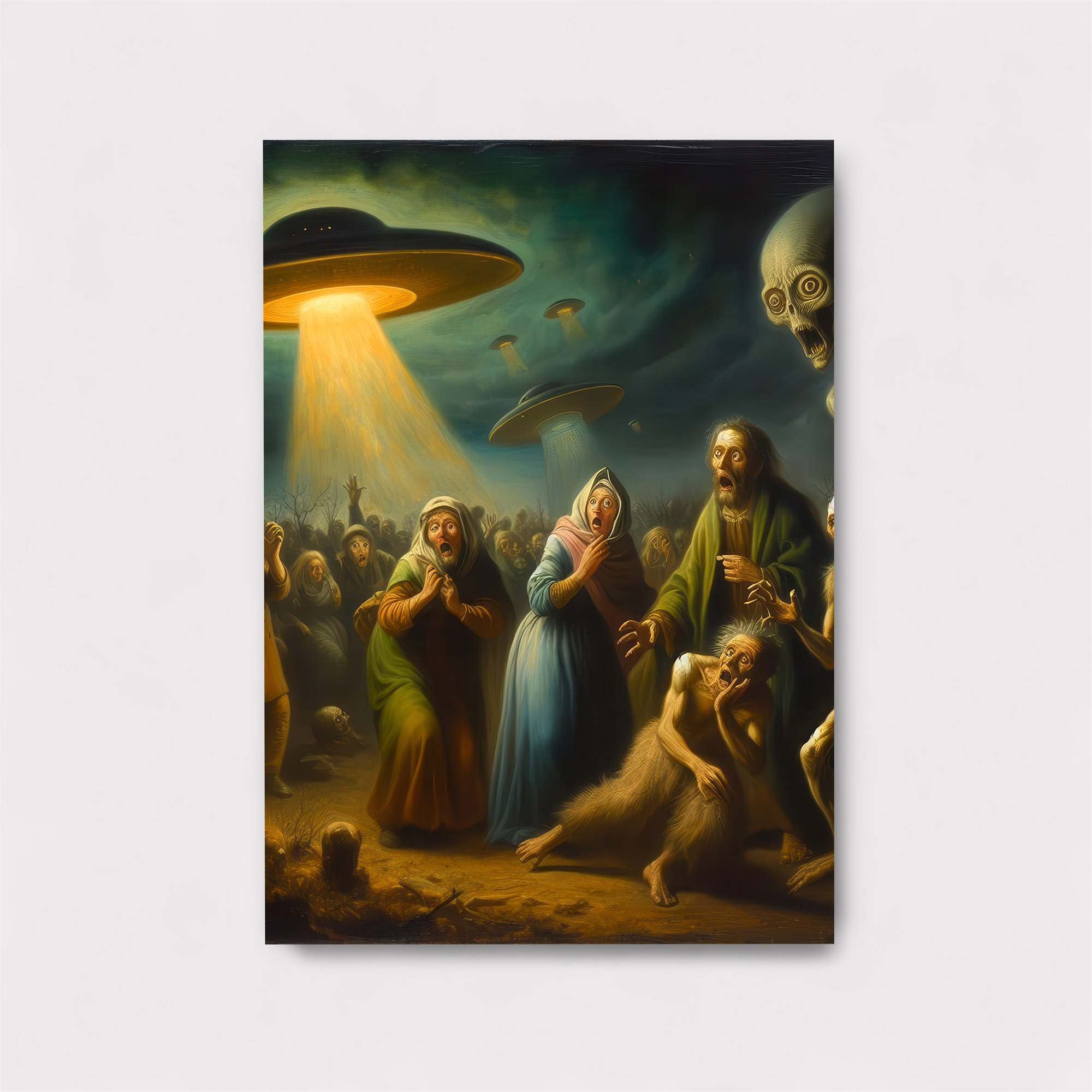 Alien Apocalypse Safe Wall Magnetic / M