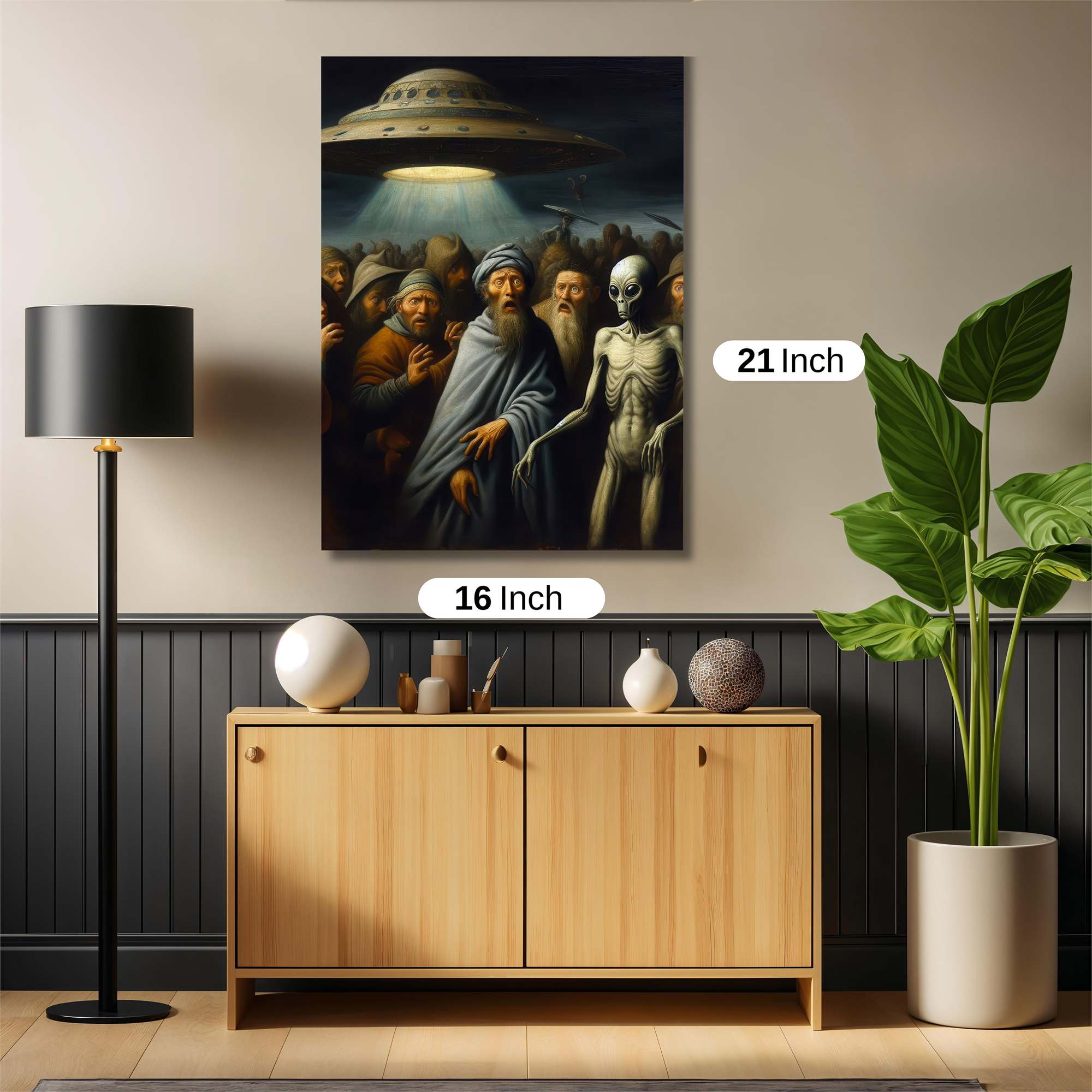 Alien Encounter Safe Wall Magnetic / M